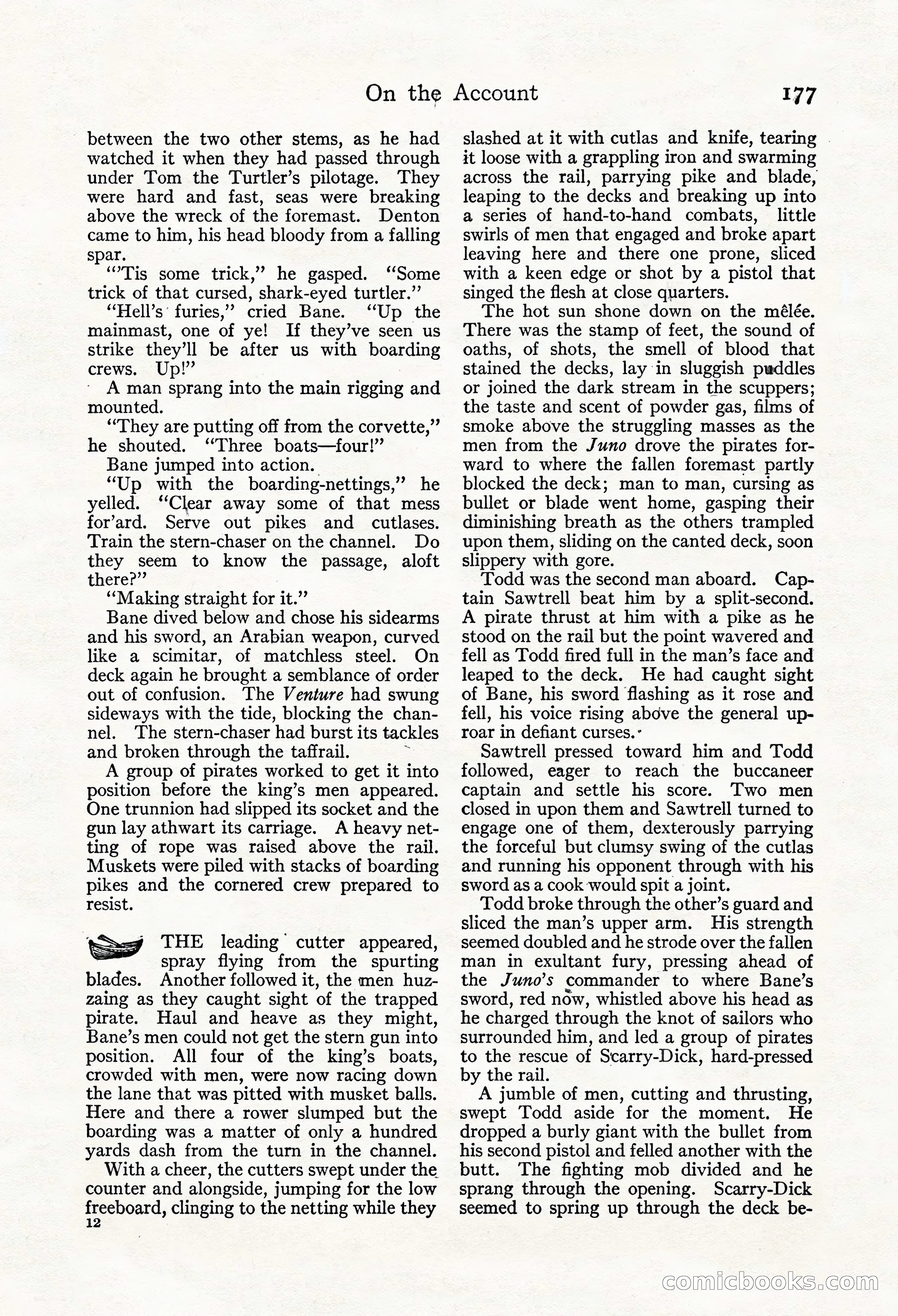 Adventure Magazine, Mid-September 1917 — page 179 of 196