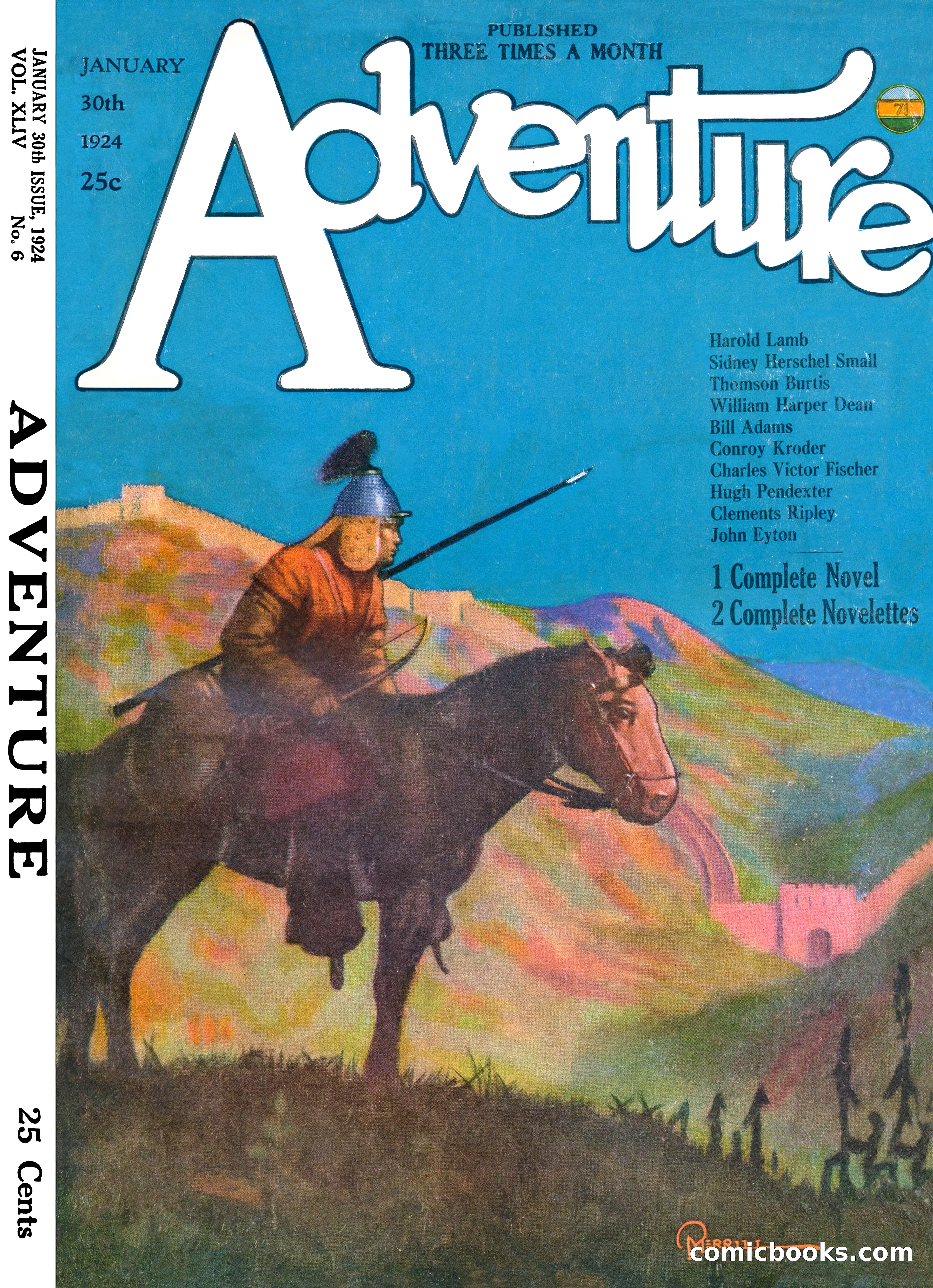 Adventure Magazine Cover