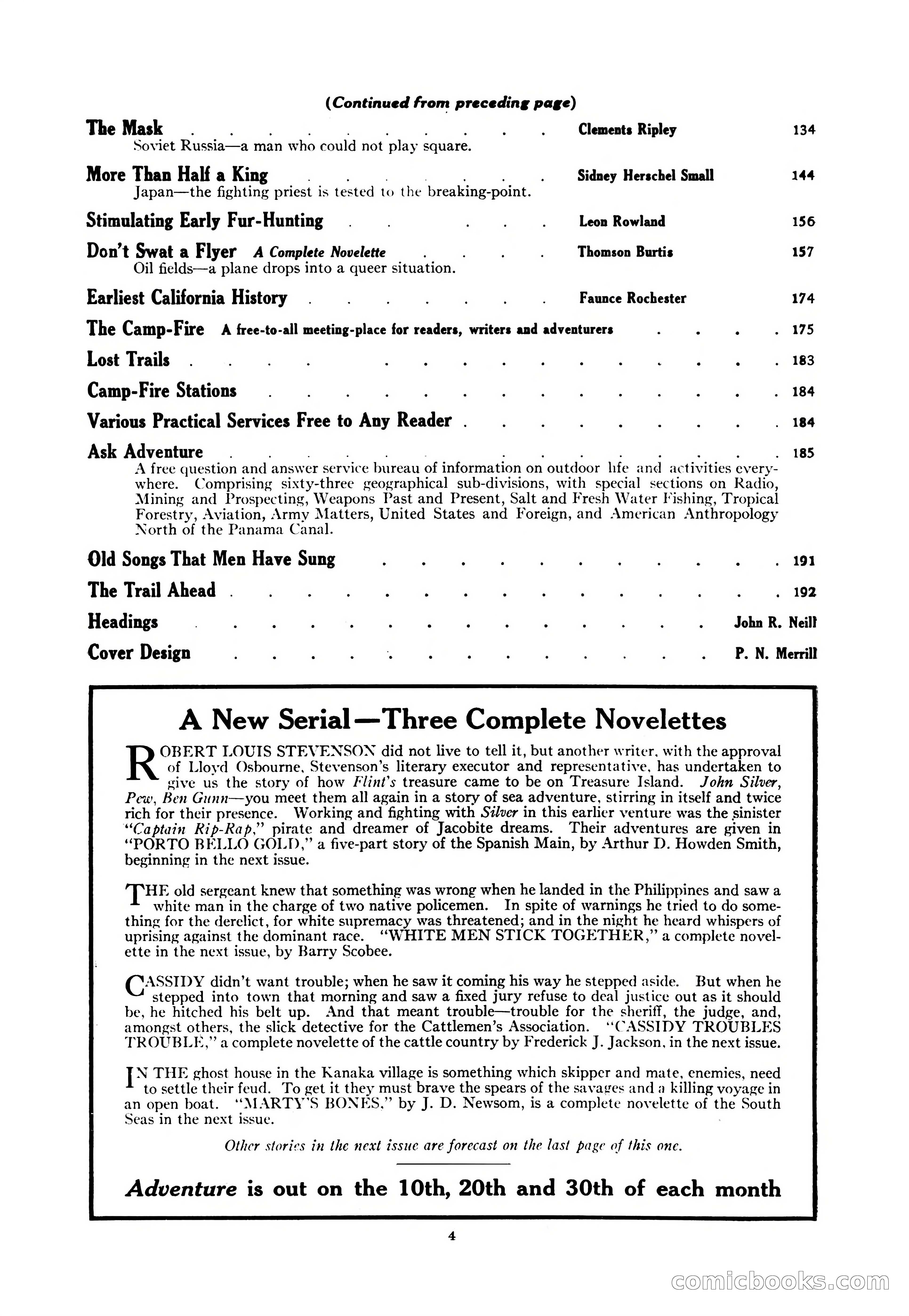 Adventure Magazine Cover — page 6 of 200