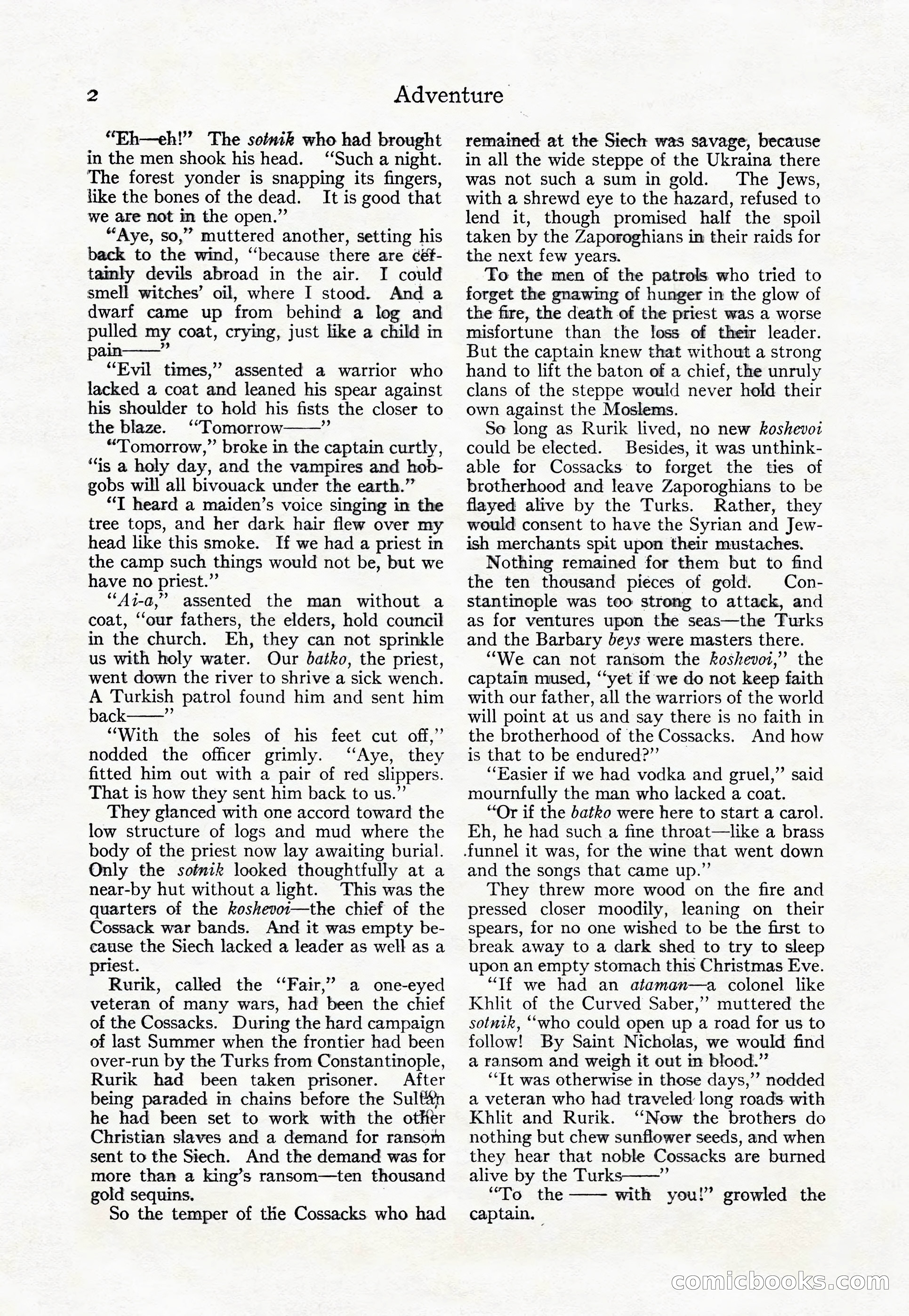 Adventure Magazine Cover — page 8 of 200
