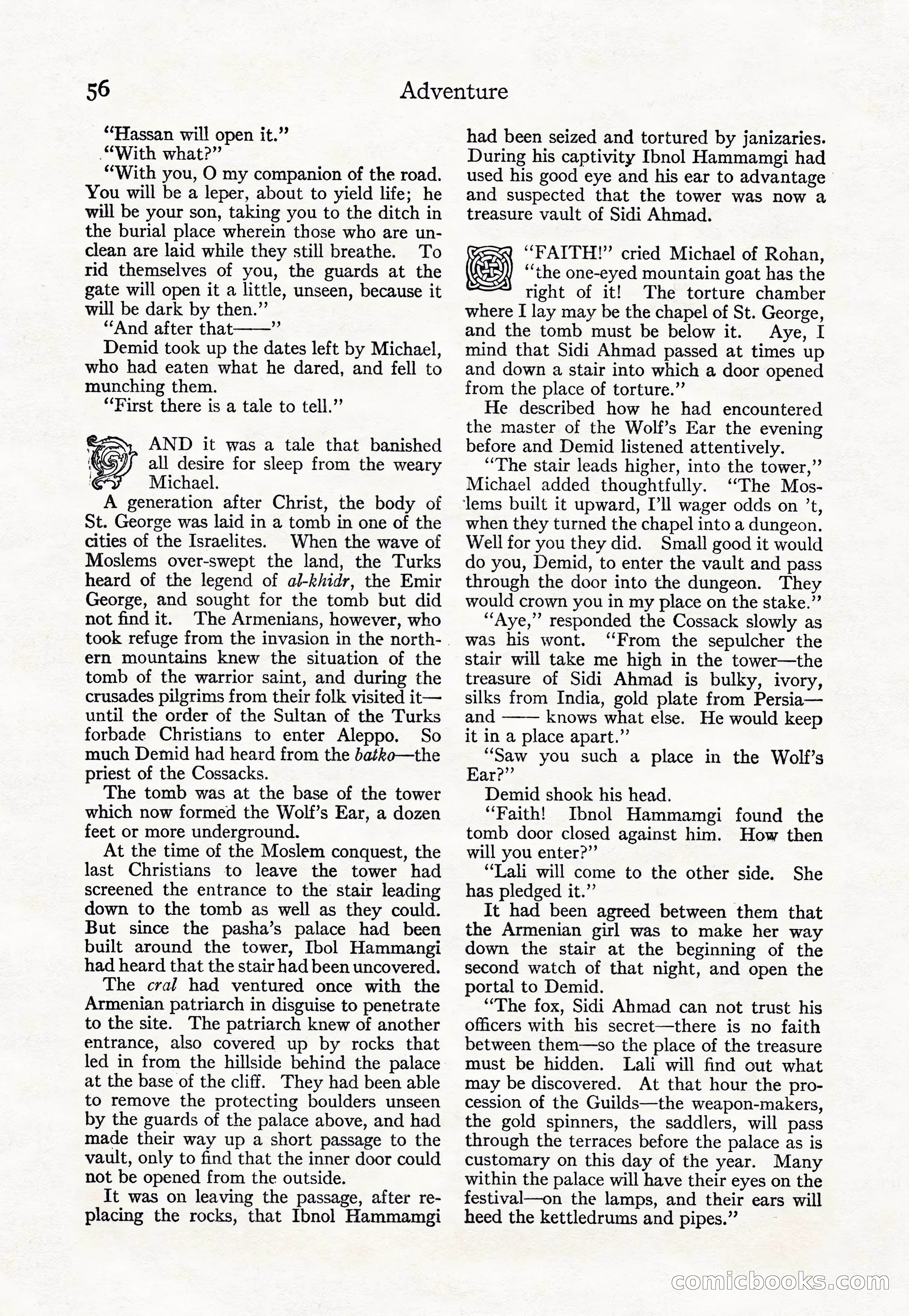 Adventure Magazine Cover — page 62 of 200