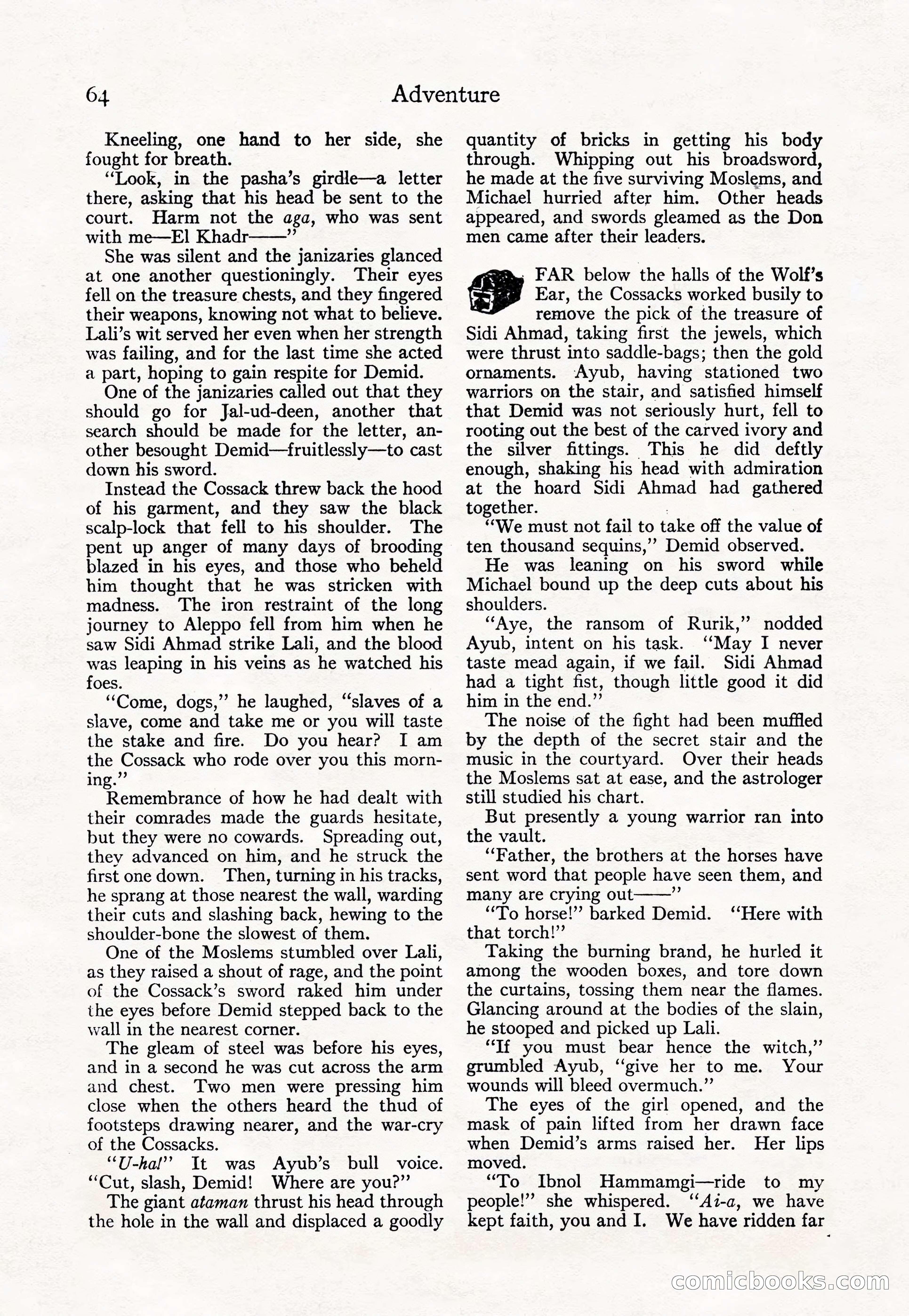 Adventure Magazine Cover — page 70 of 200