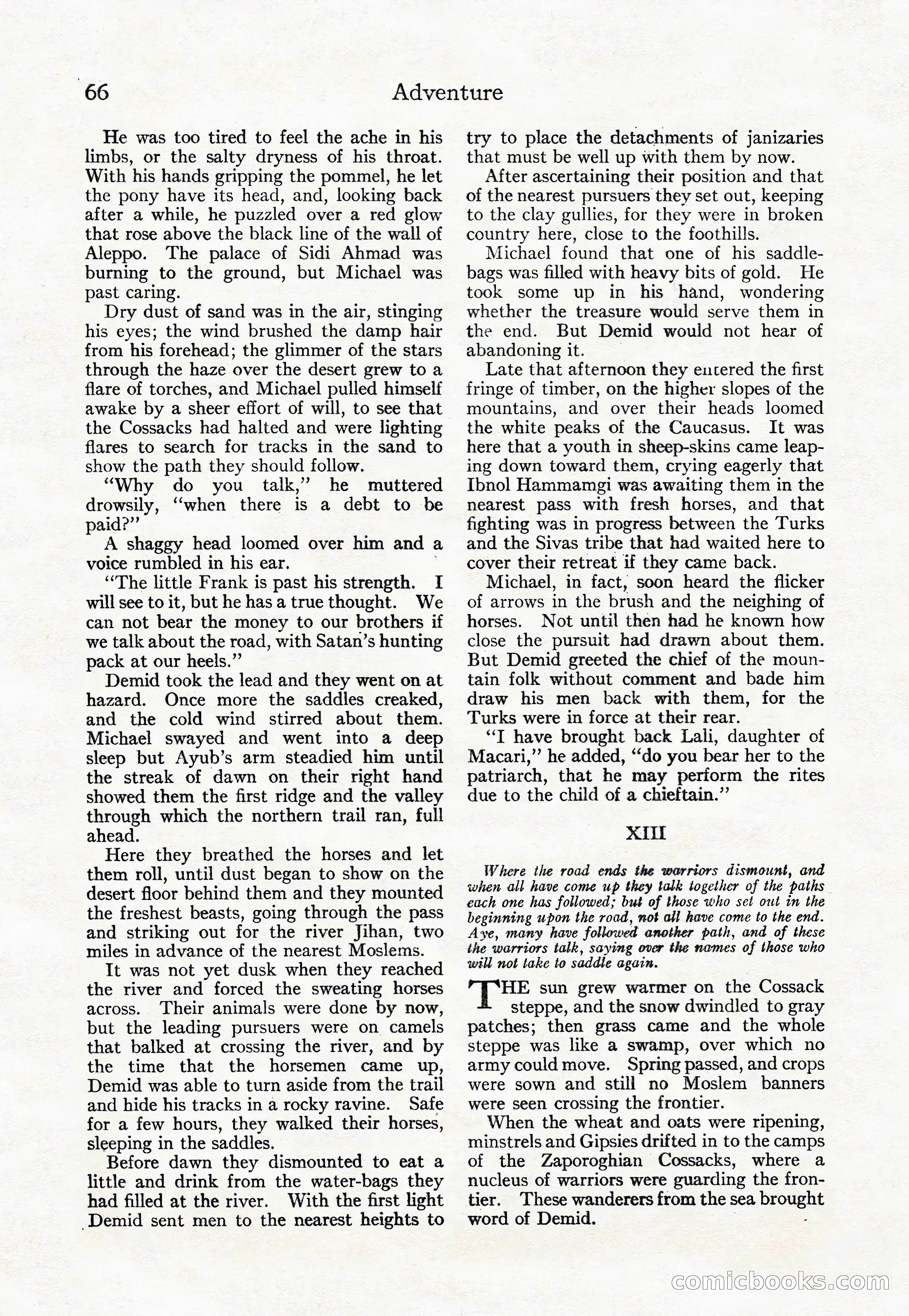 Adventure Magazine Cover — page 72 of 200