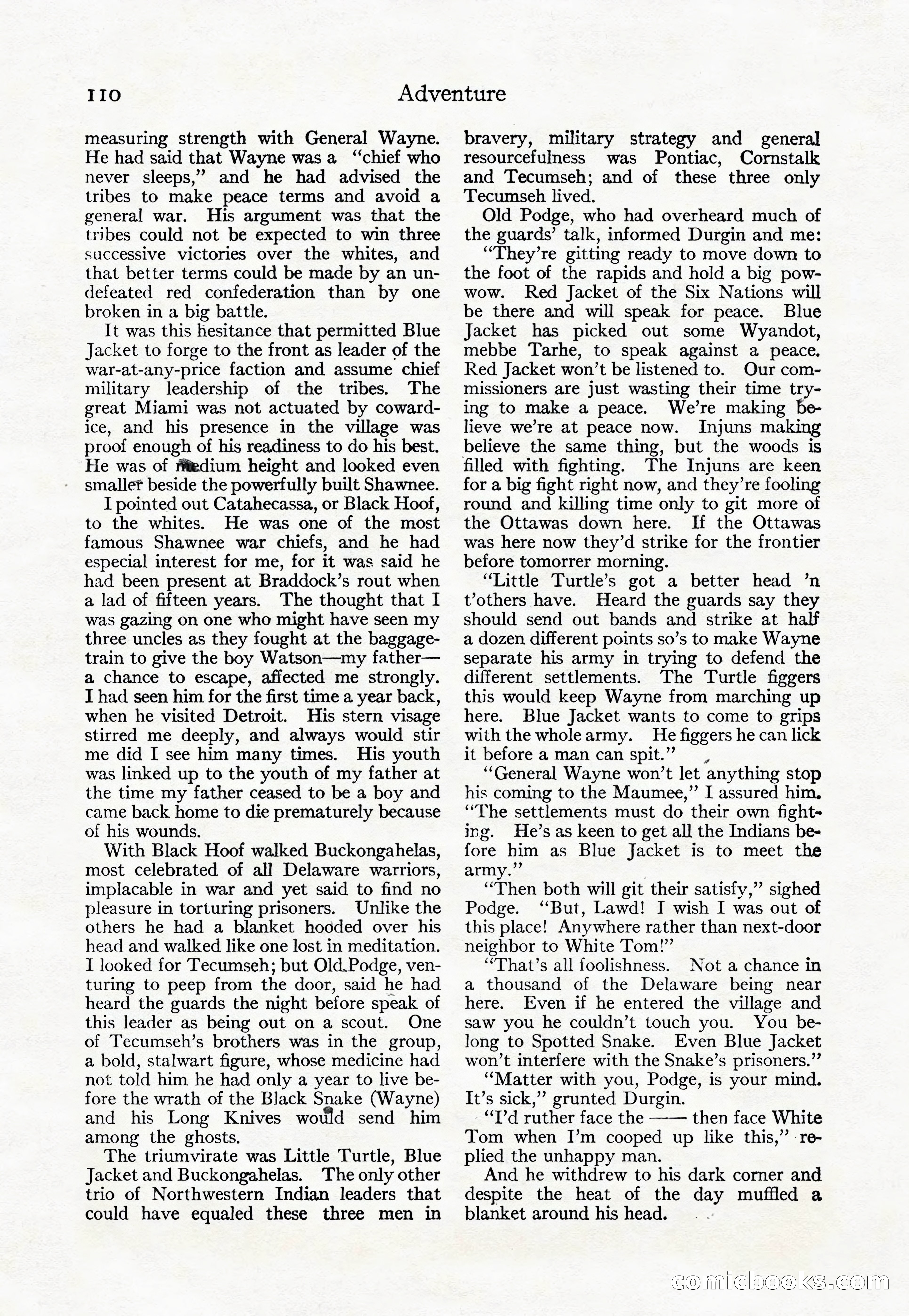 Adventure Magazine Cover — page 116 of 200