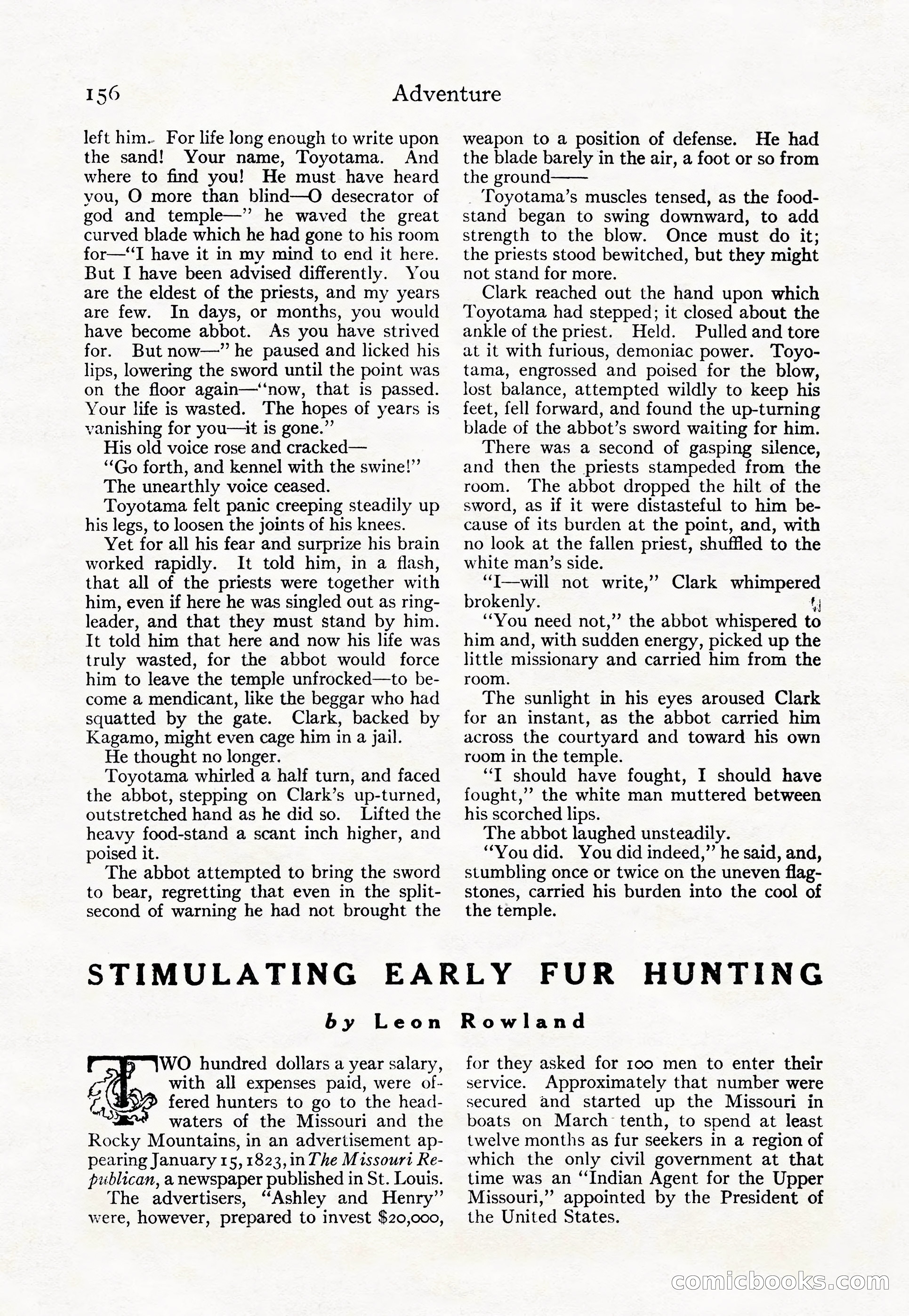 Adventure Magazine Cover — page 162 of 200