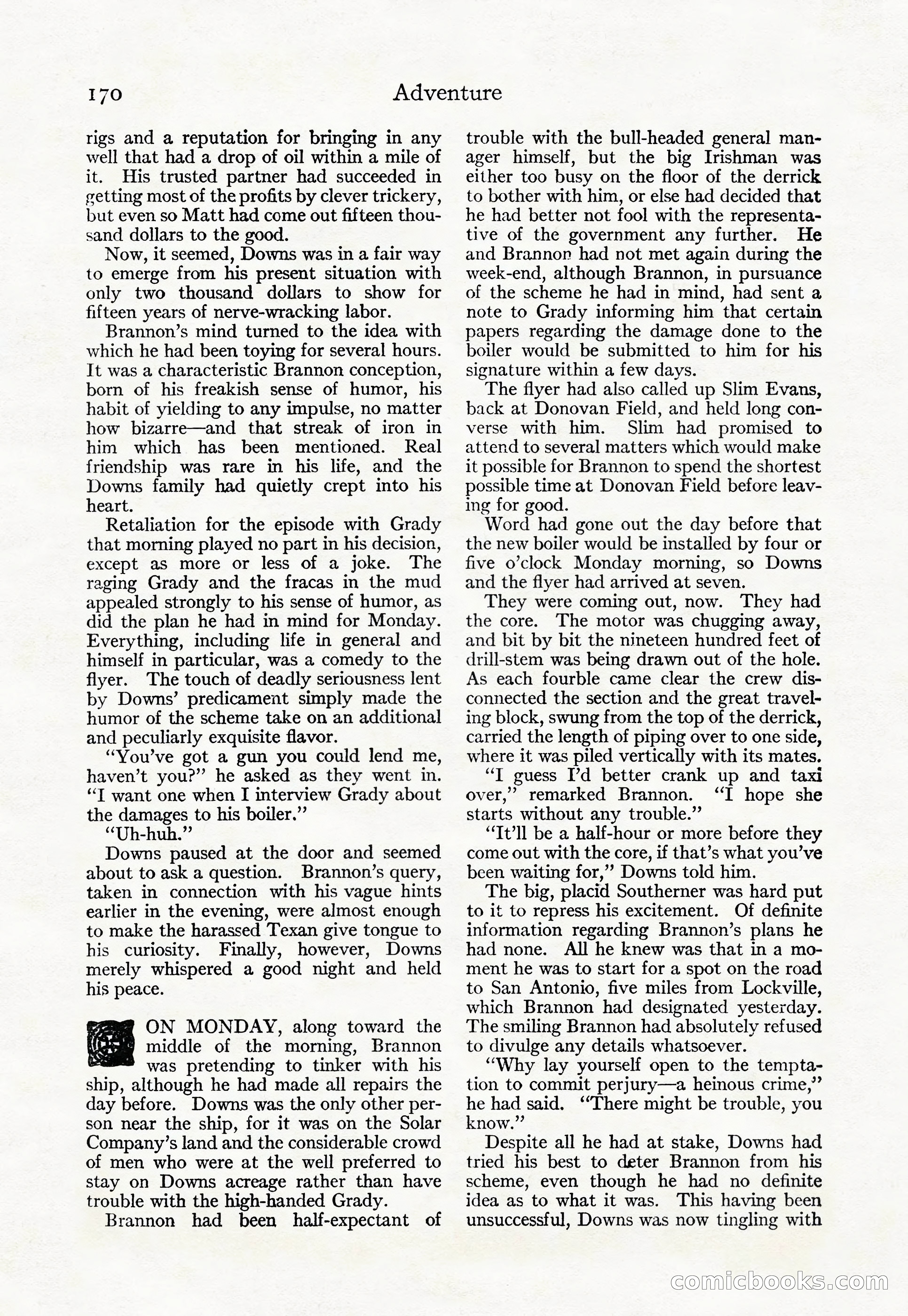 Adventure Magazine Cover — page 176 of 200
