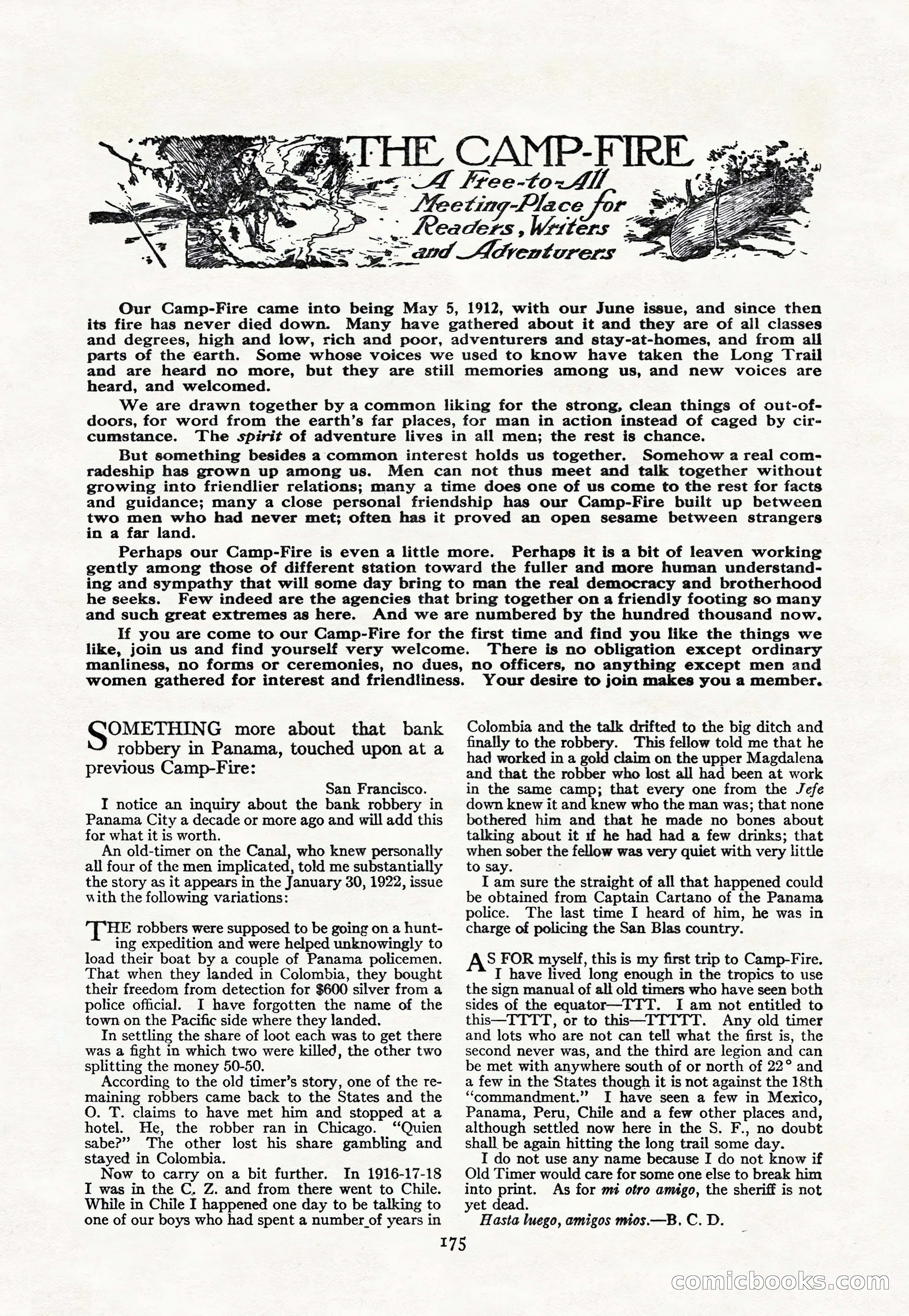 Adventure Magazine Cover — page 181 of 200