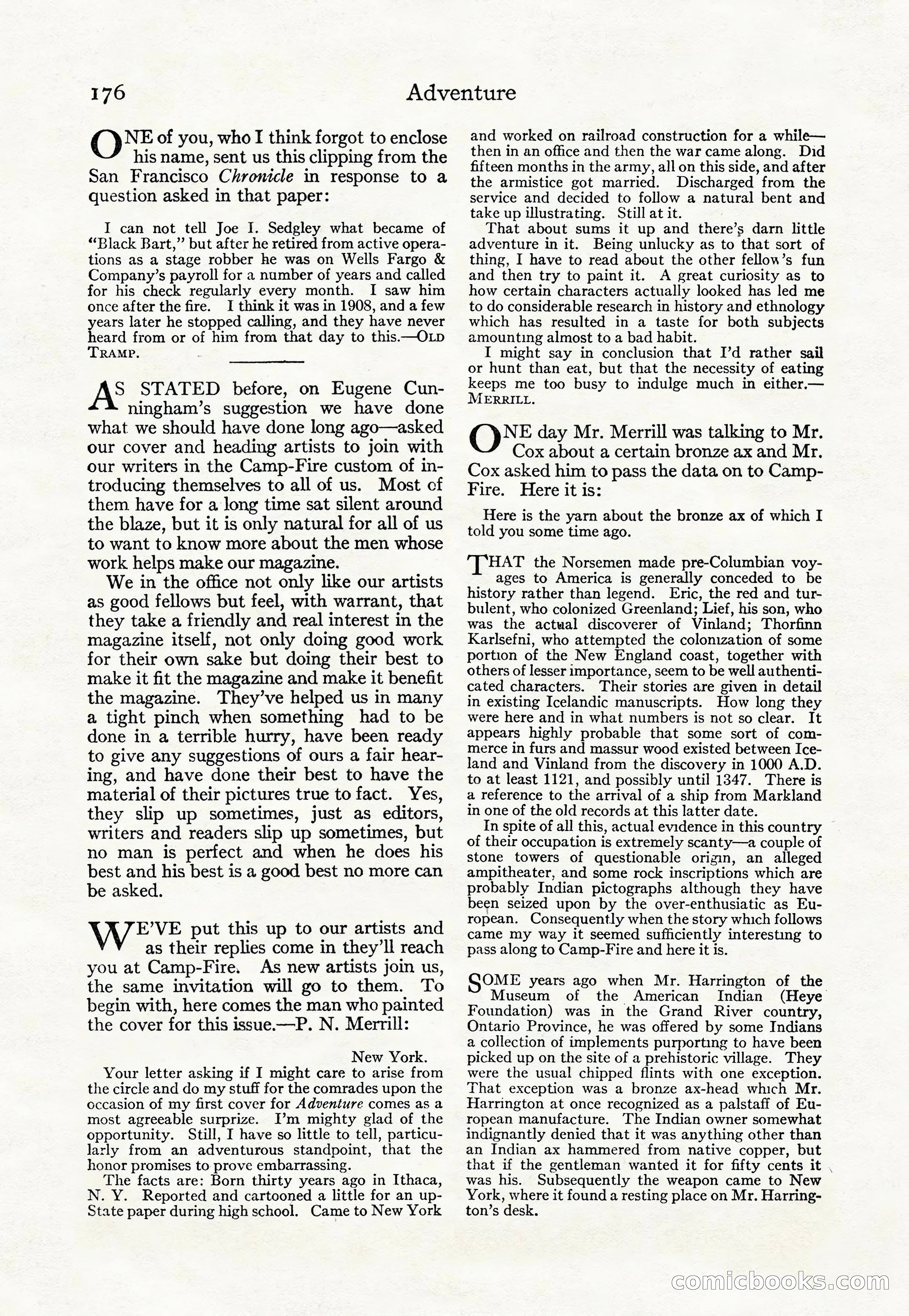 Adventure Magazine Cover — page 182 of 200