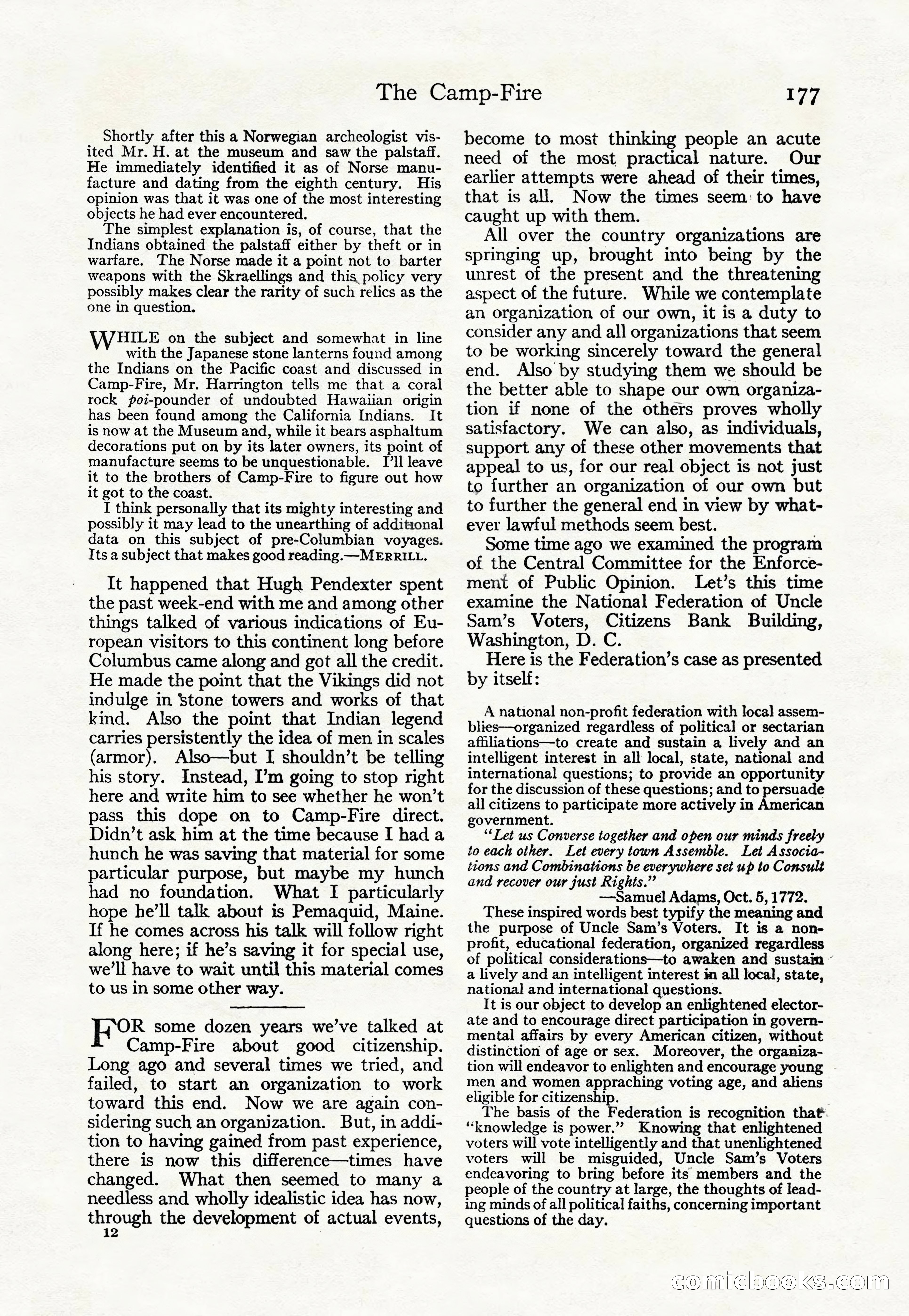 Adventure Magazine Cover — page 183 of 200
