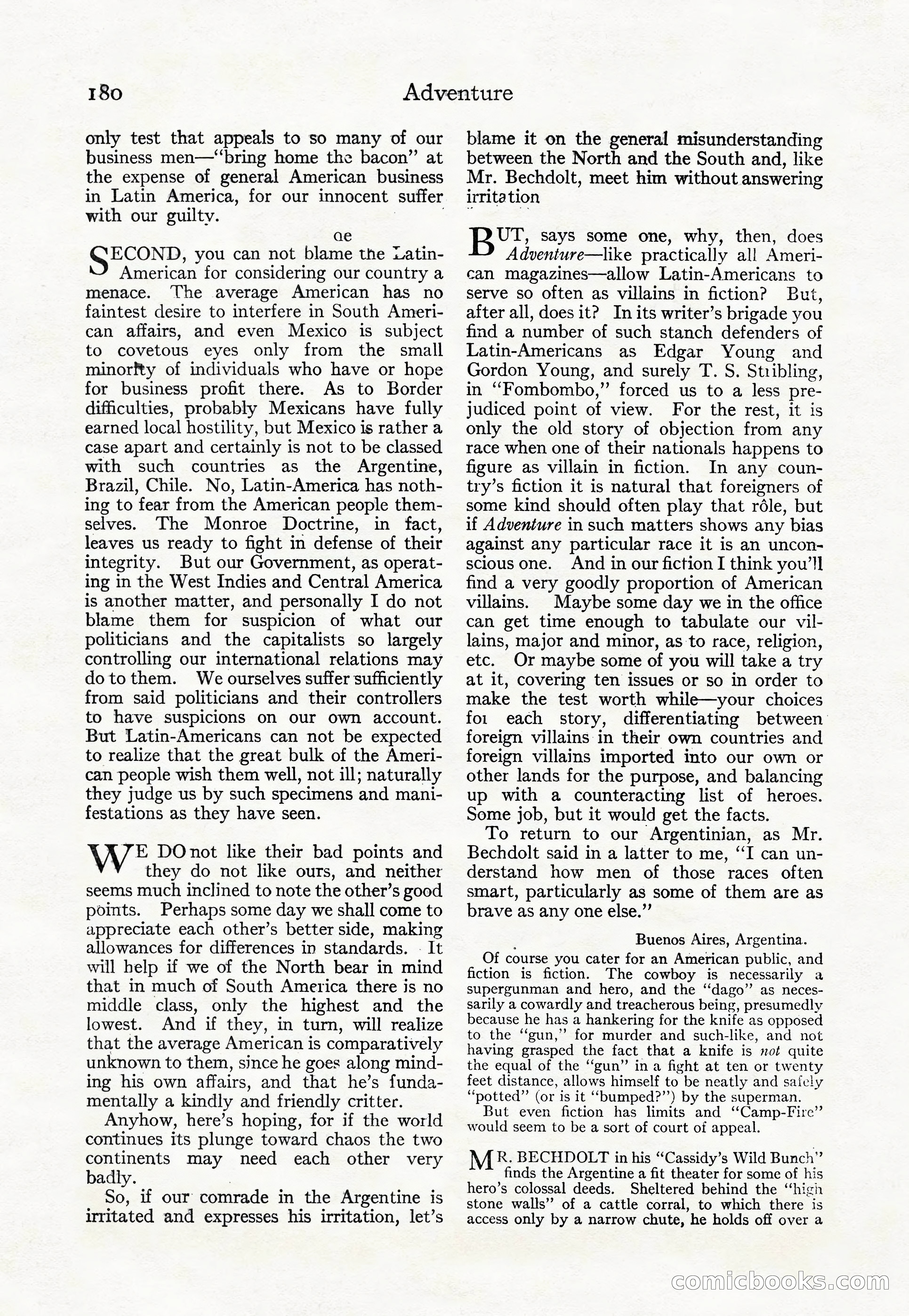 Adventure Magazine Cover — page 186 of 200