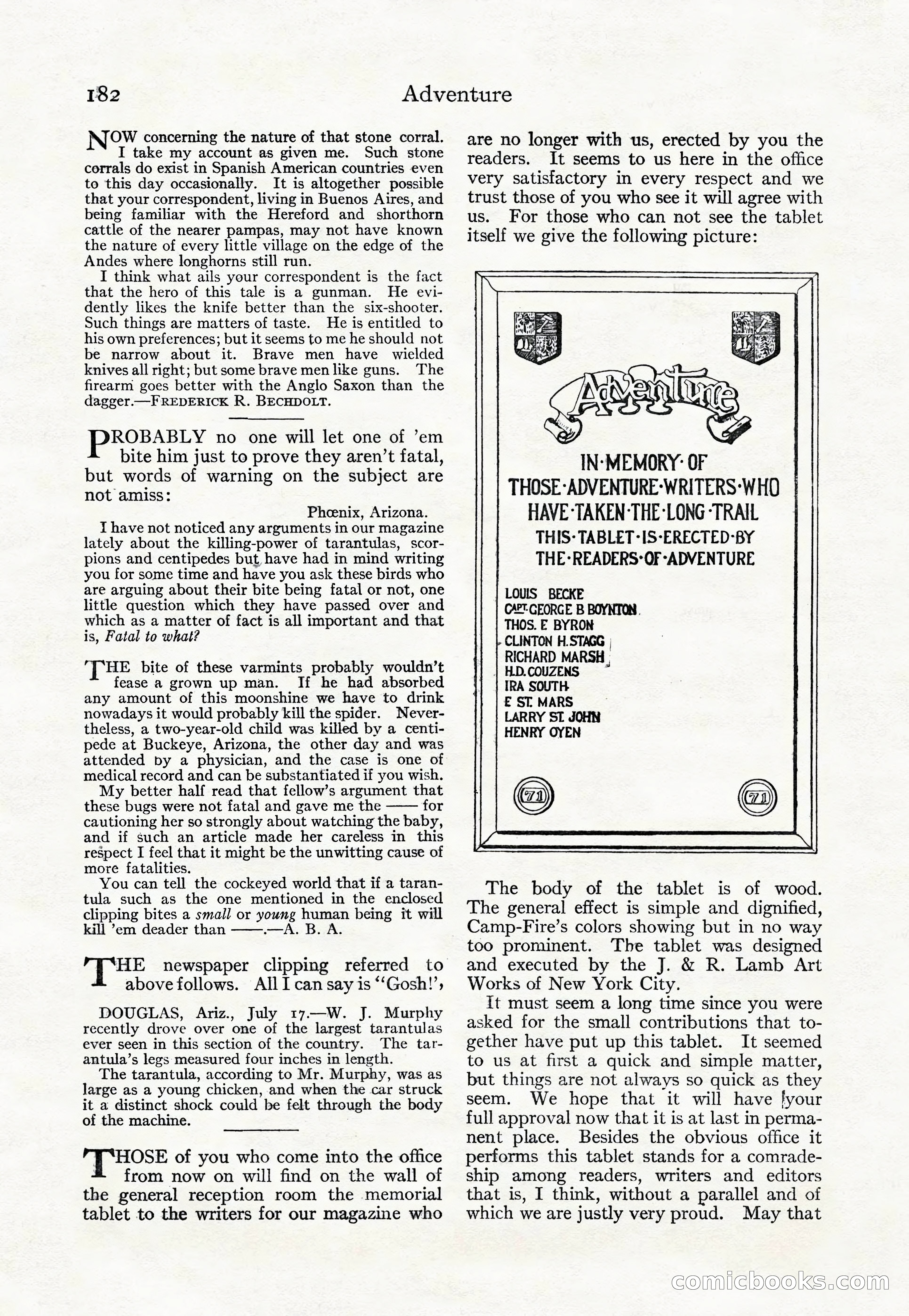 Adventure Magazine Cover — page 188 of 200