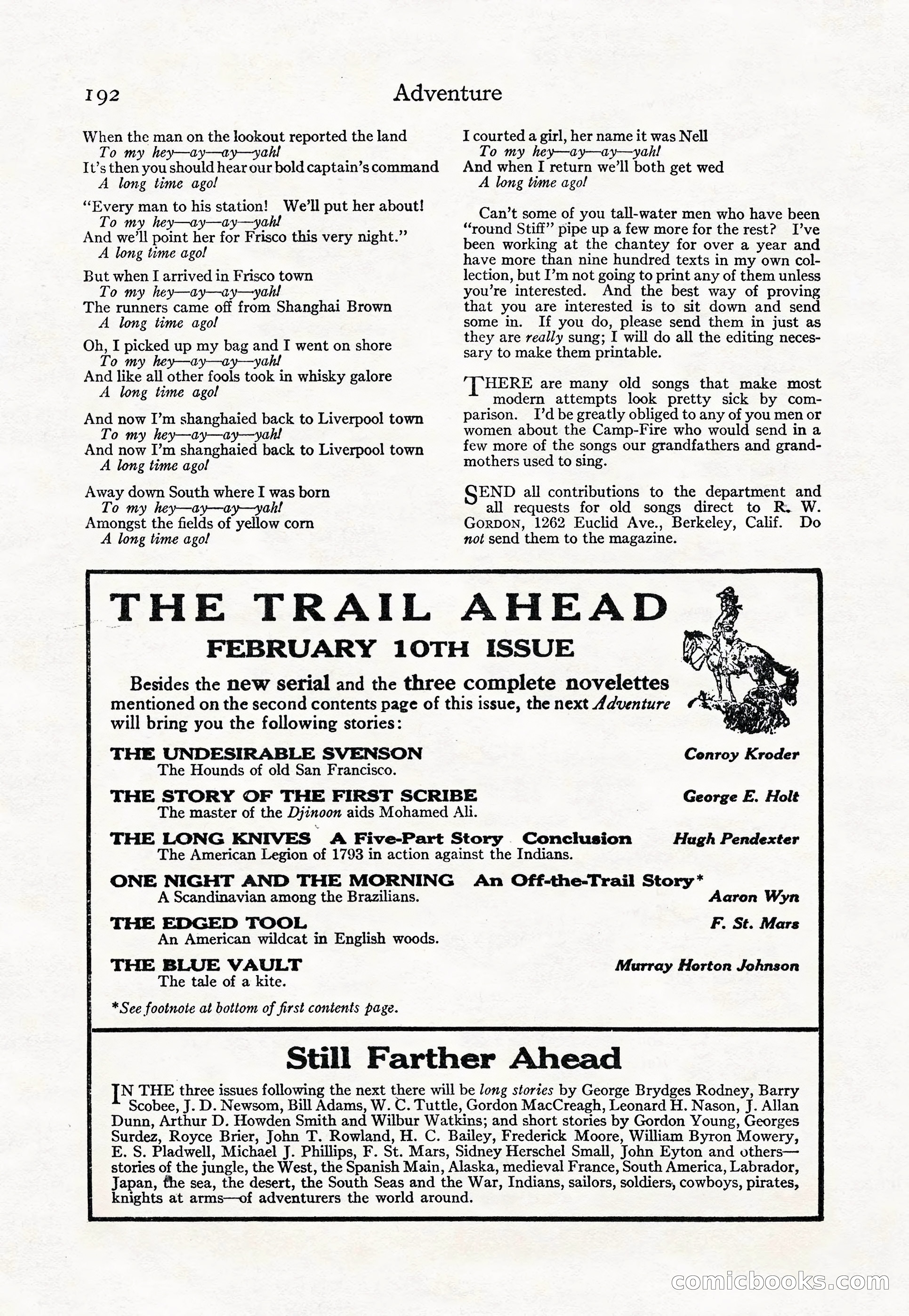 Adventure Magazine Cover — page 198 of 200