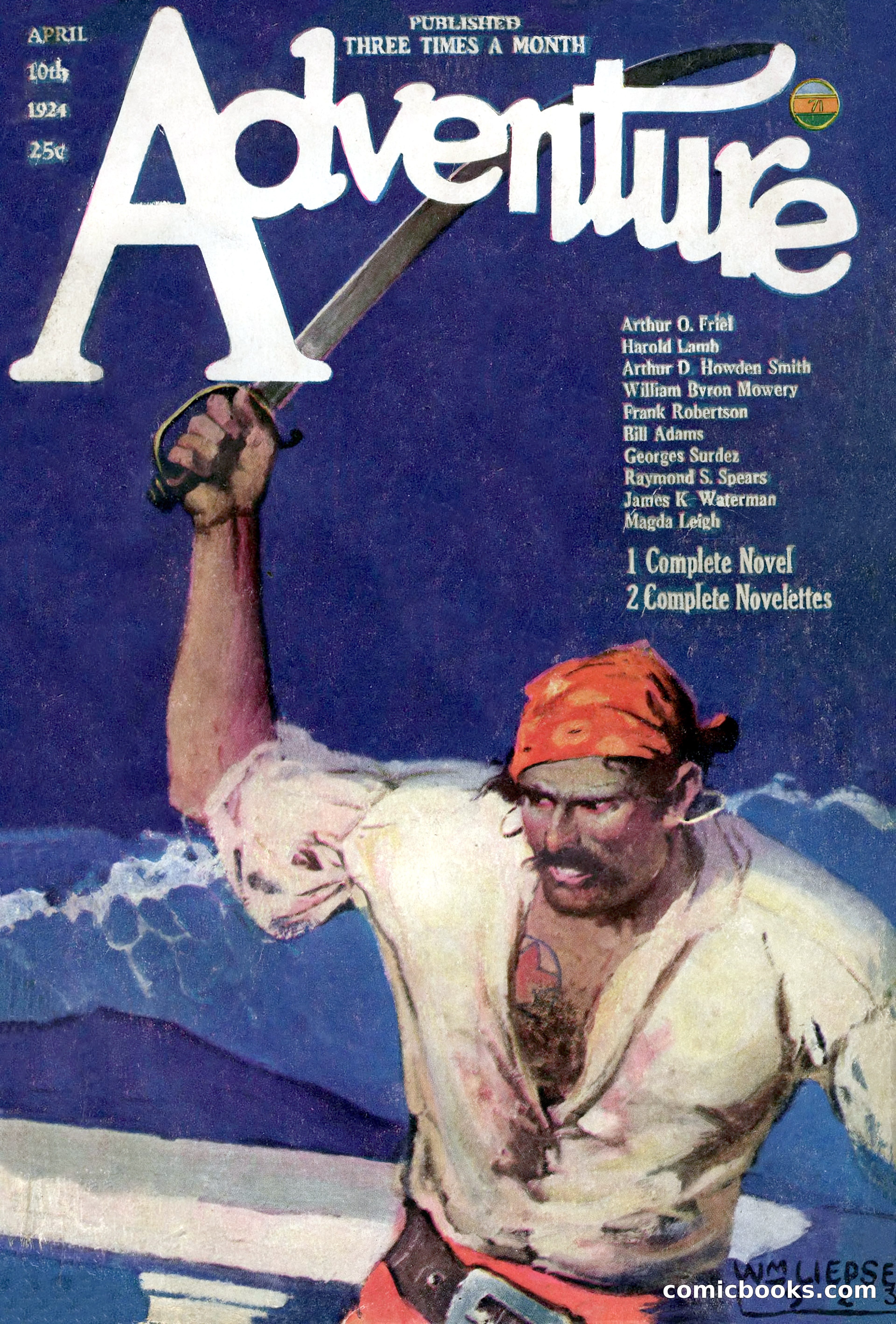 Adventure Magazine, April 10, 1924