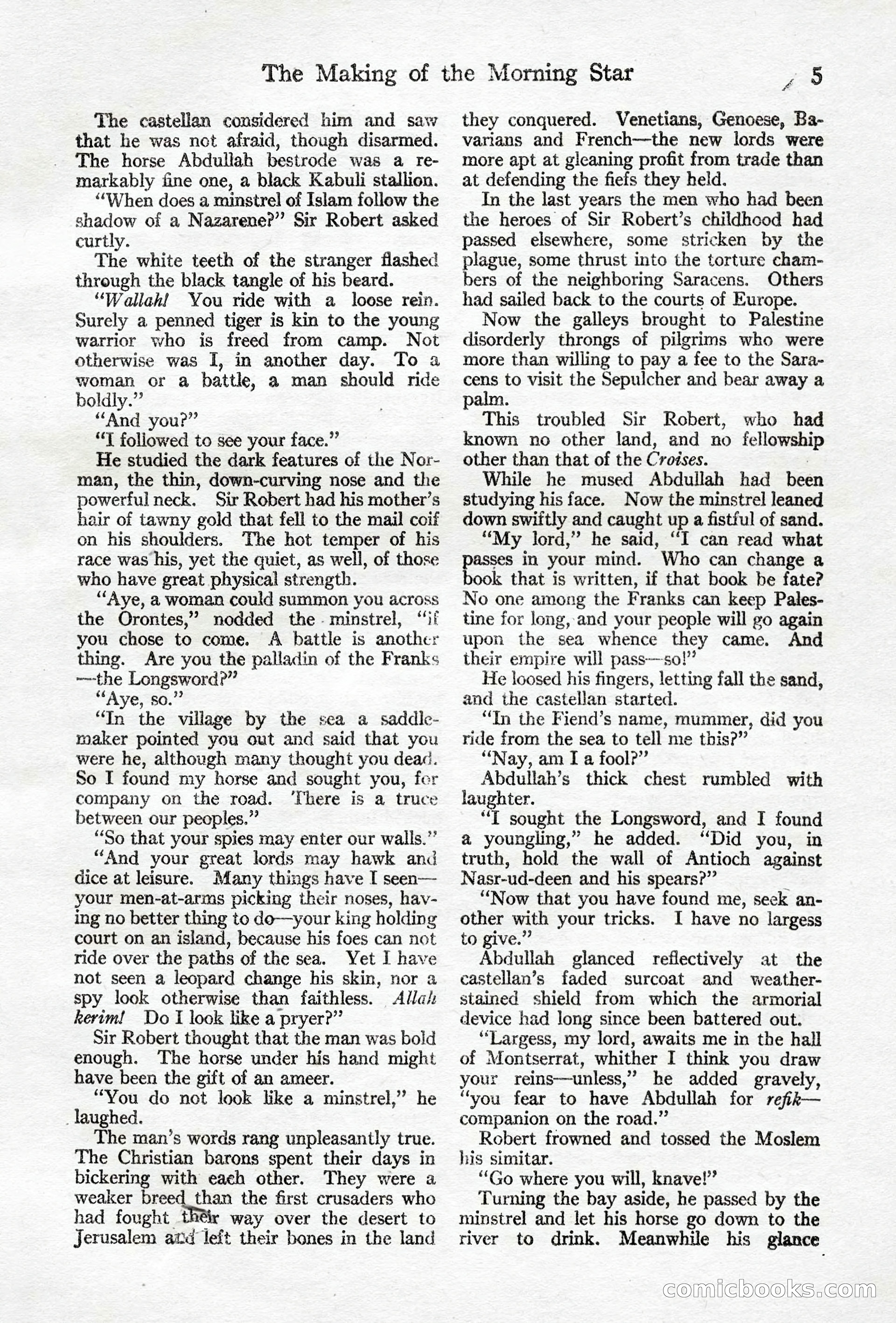 Adventure Magazine, April 10, 1924 — page 7 of 196