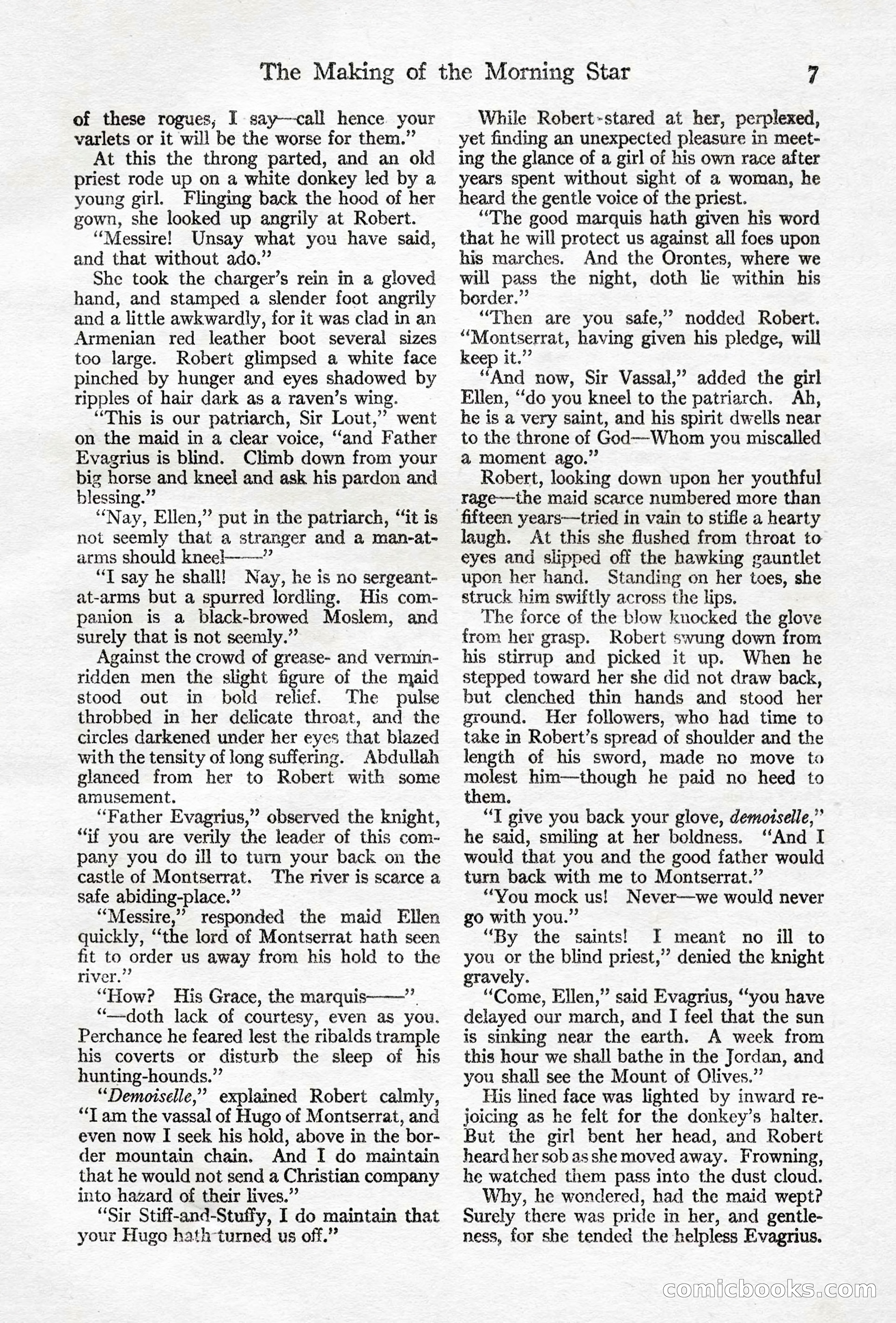 Adventure Magazine, April 10, 1924 — page 9 of 196