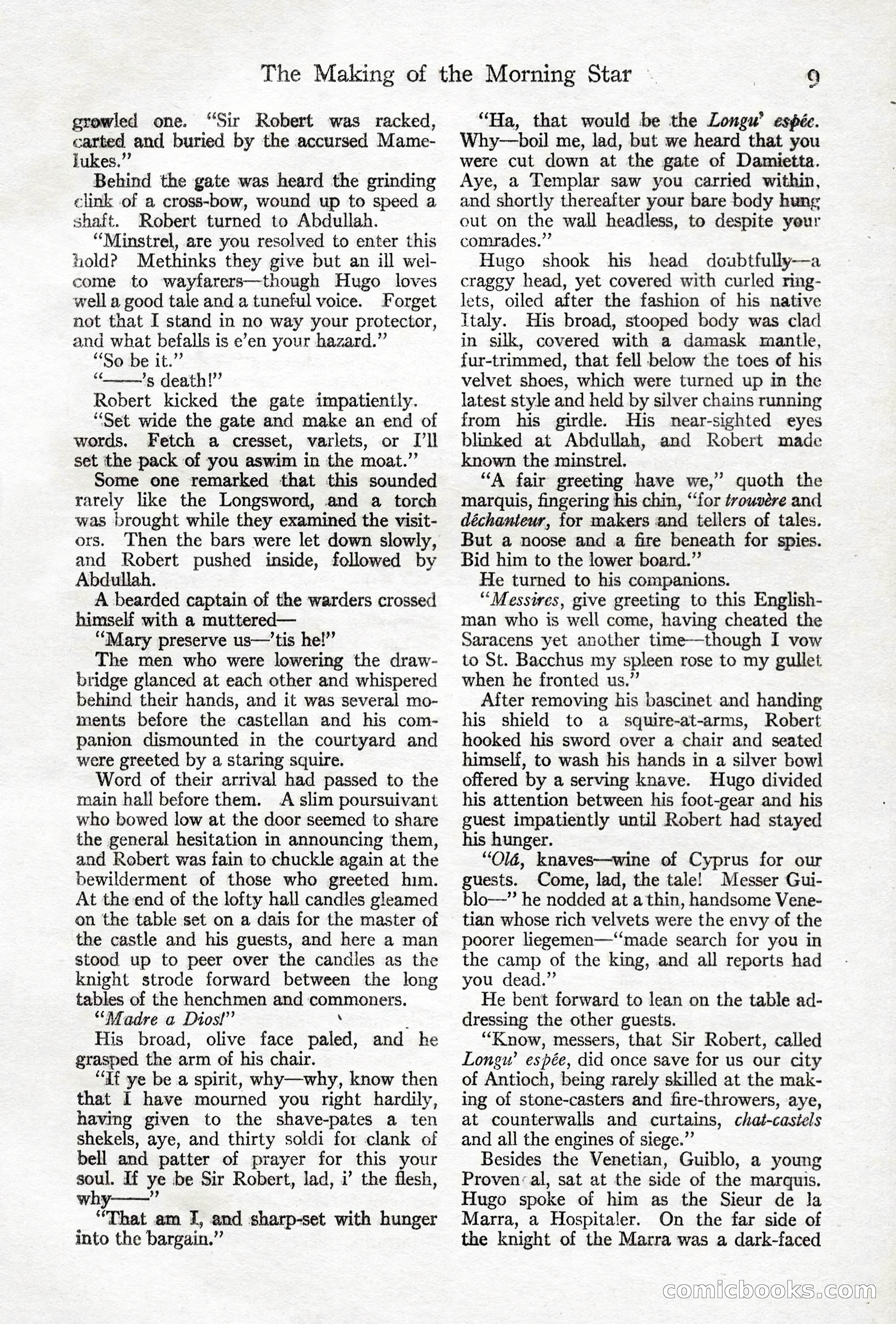 Adventure Magazine, April 10, 1924 — page 11 of 196