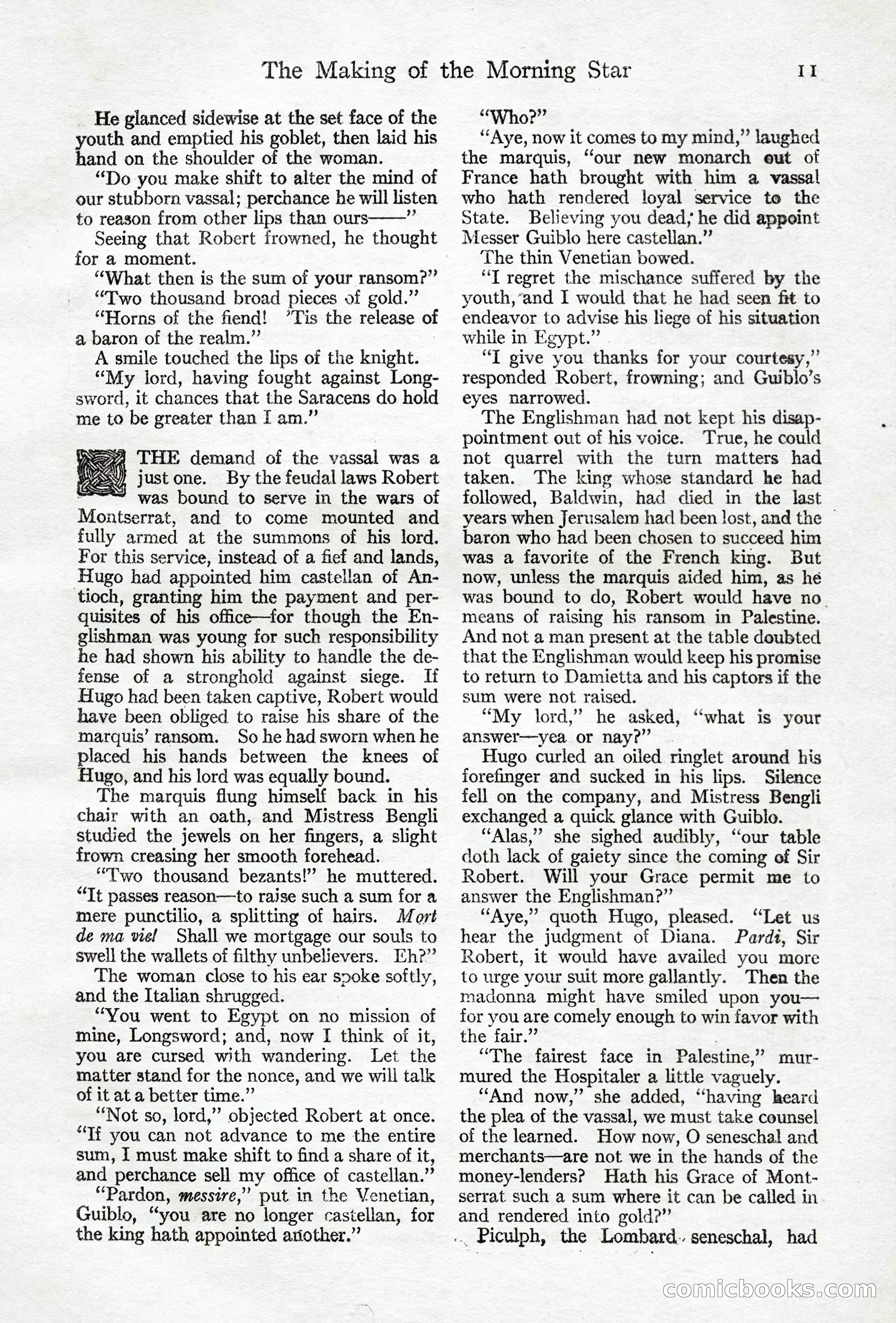 Adventure Magazine, April 10, 1924 — page 13 of 196