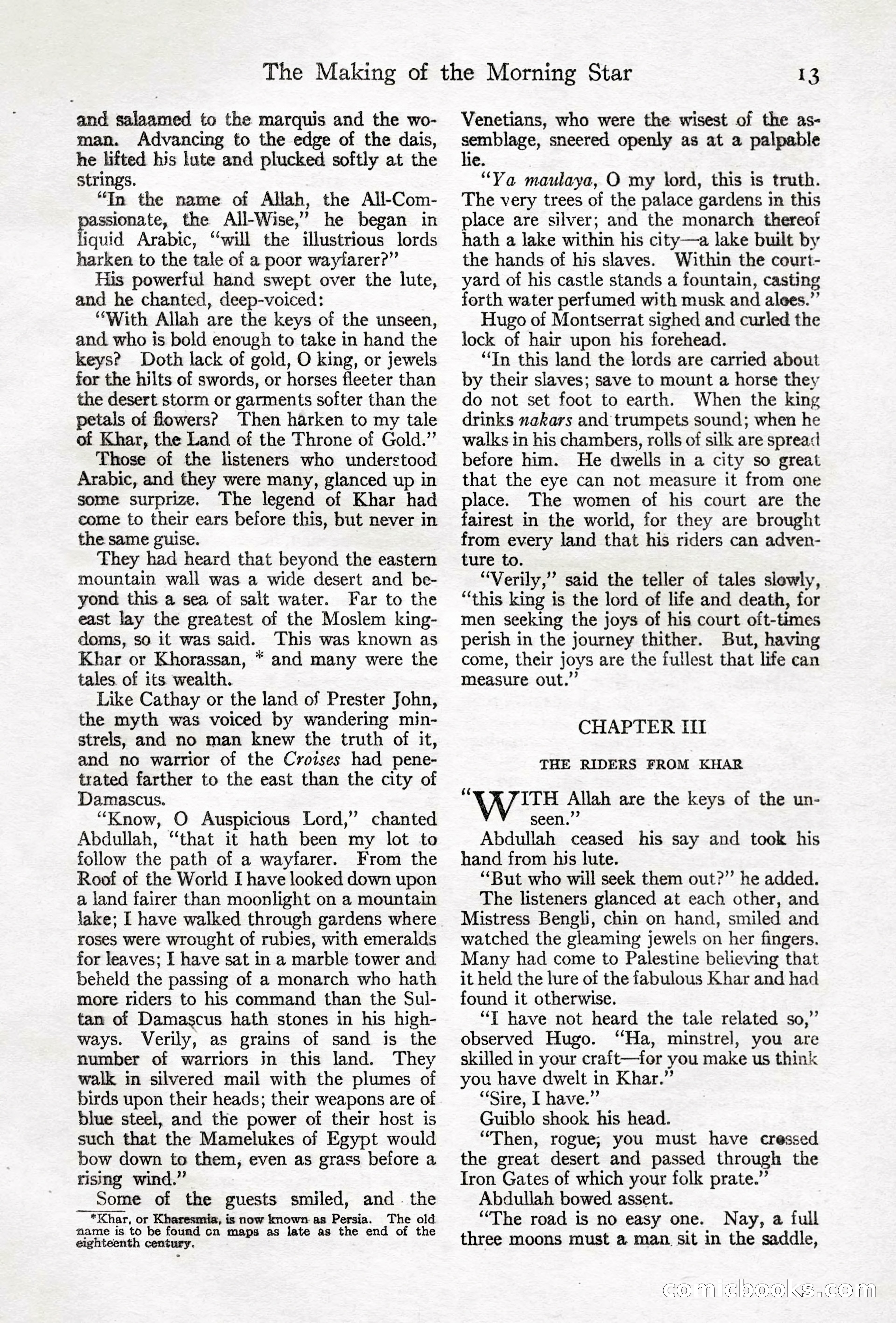 Adventure Magazine, April 10, 1924 — page 15 of 196