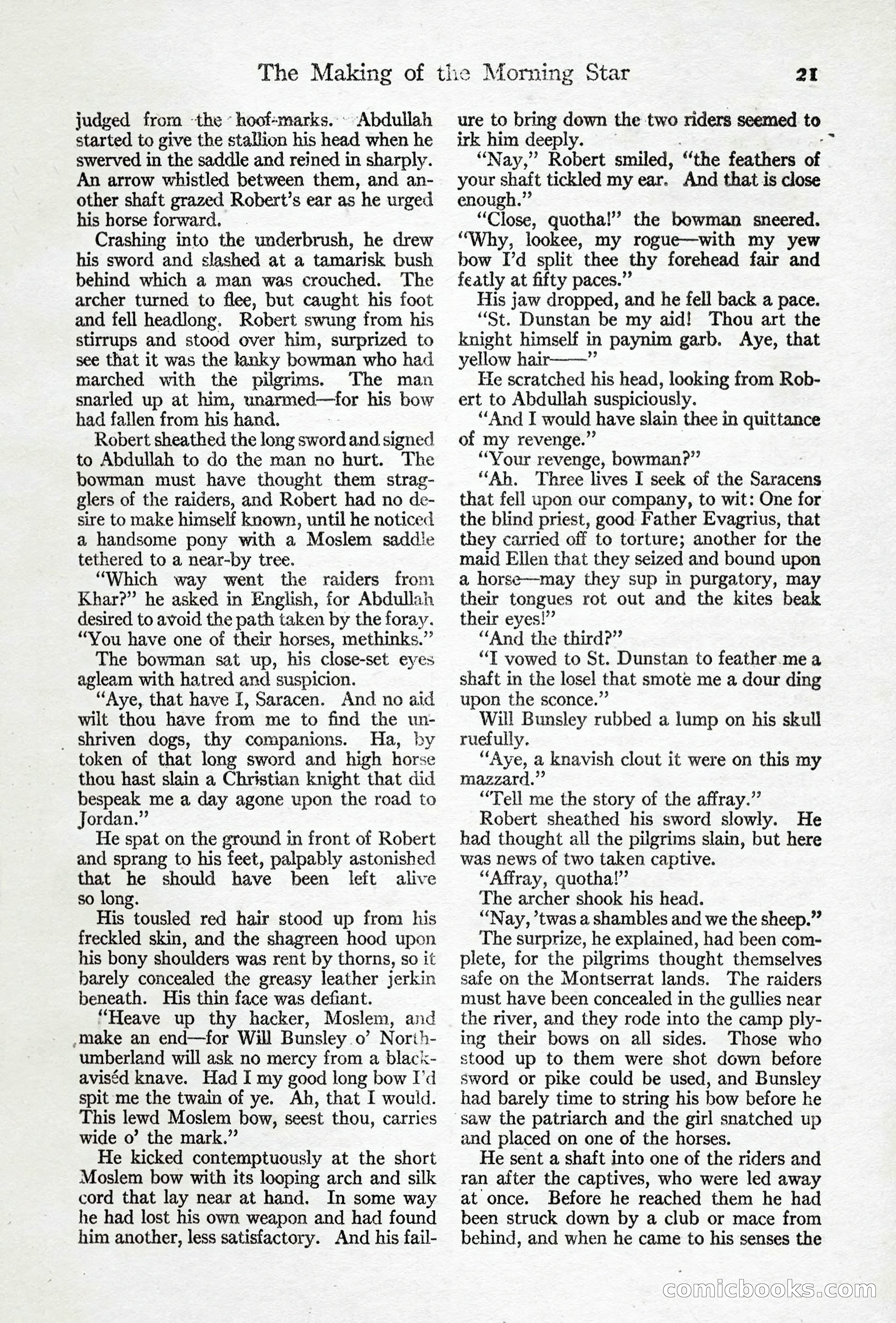 Adventure Magazine, April 10, 1924 — page 23 of 196