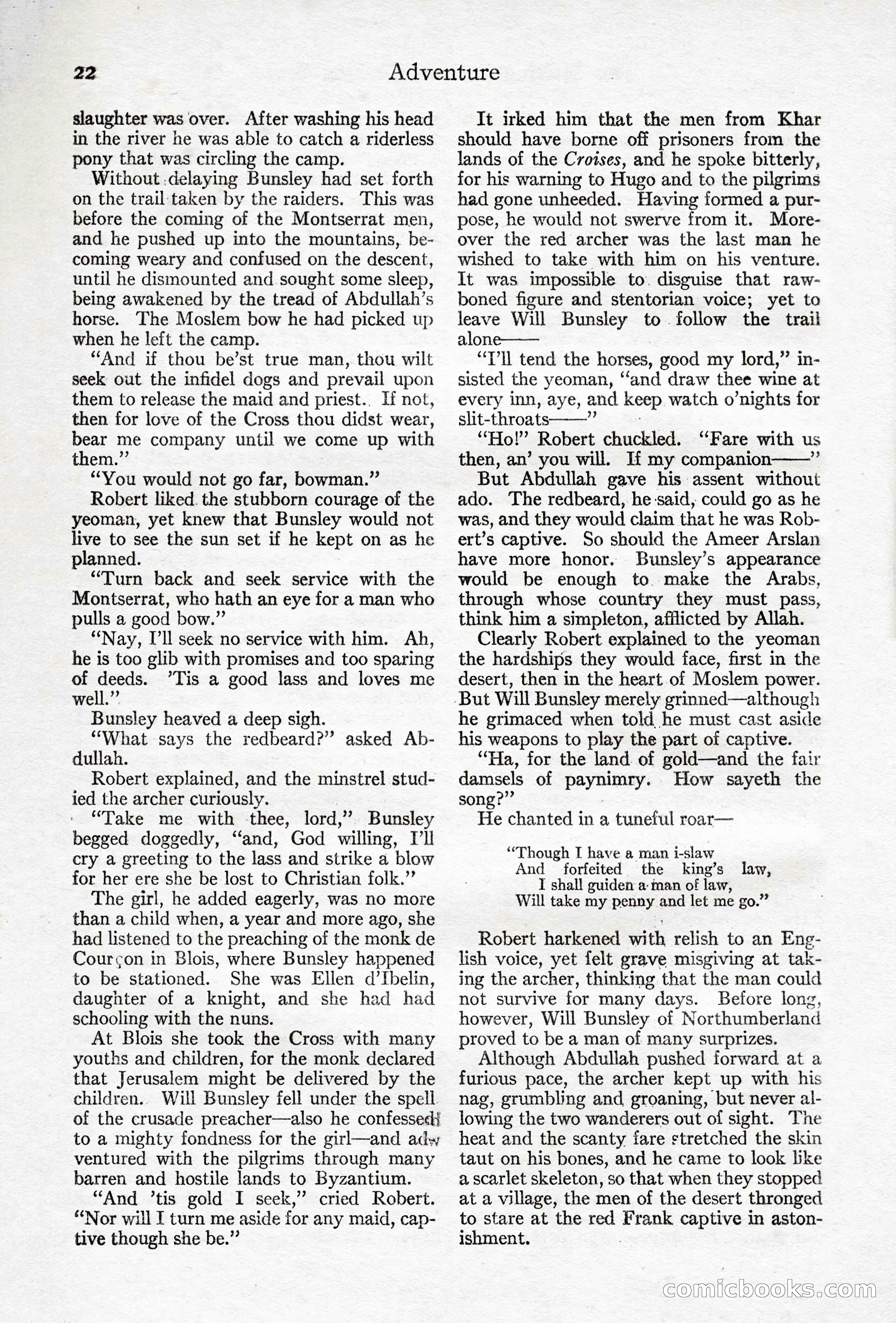 Adventure Magazine, April 10, 1924 — page 24 of 196