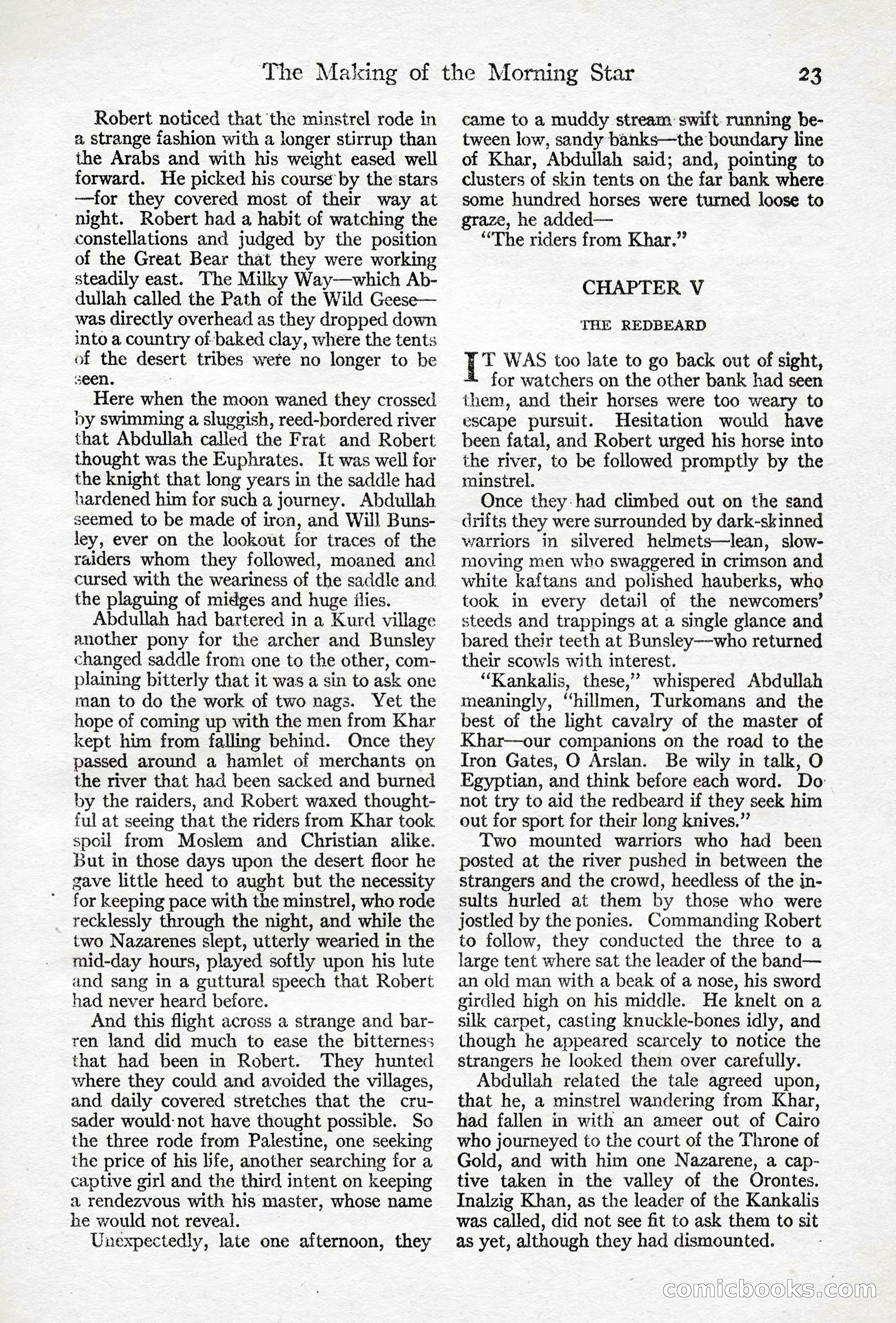 Adventure Magazine, April 10, 1924 — page 25 of 196