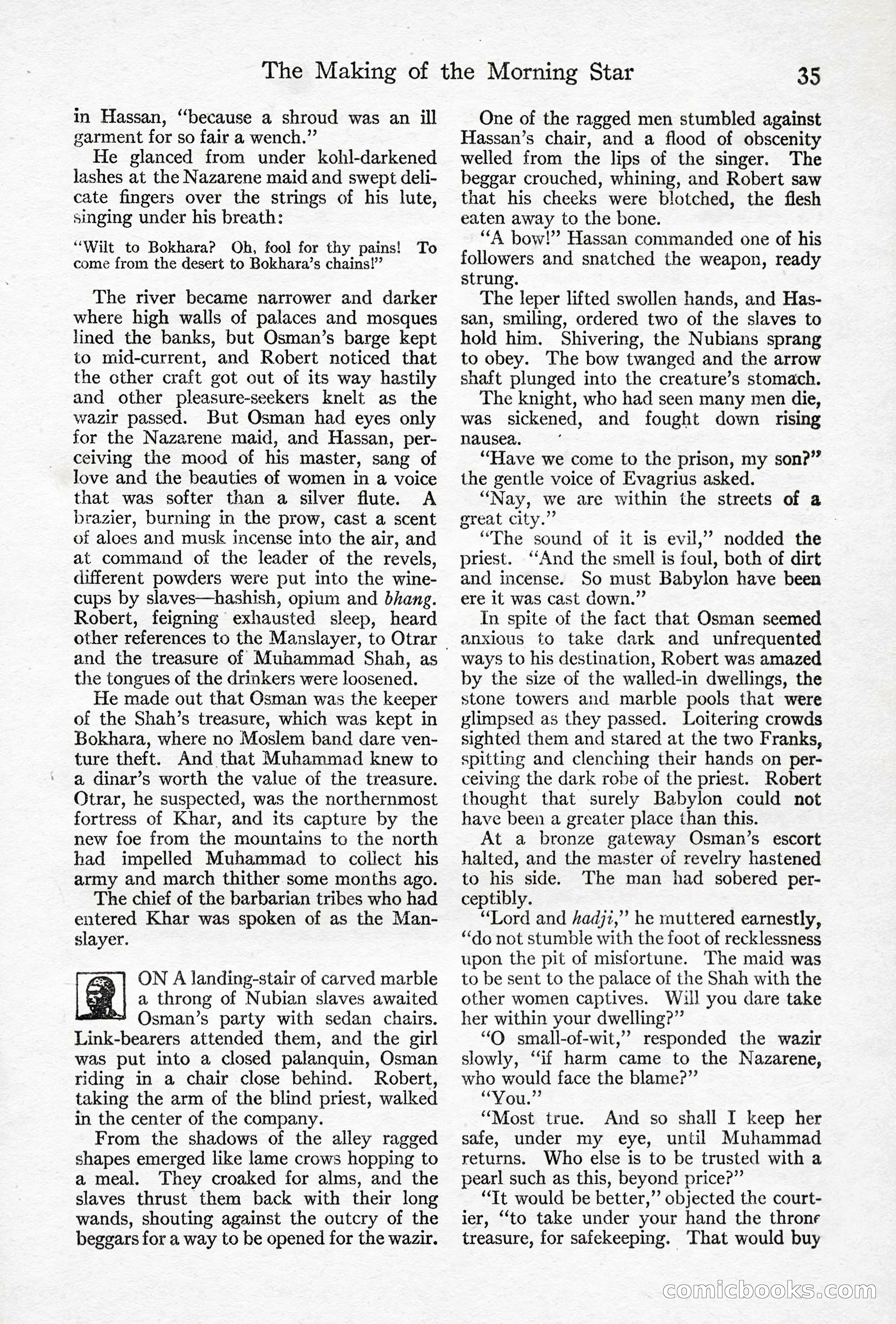 Adventure Magazine, April 10, 1924 — page 37 of 196