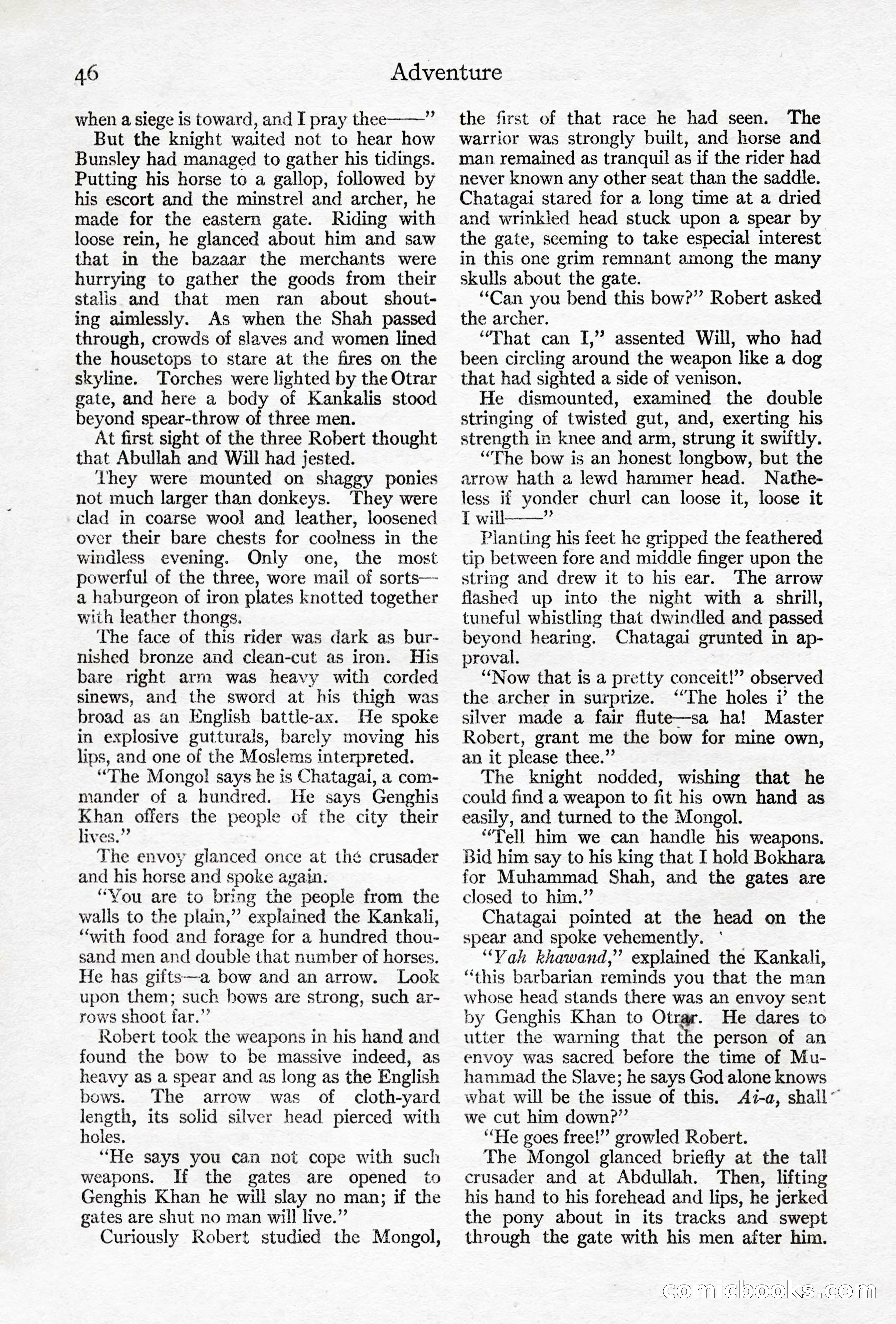Adventure Magazine, April 10, 1924 — page 48 of 196
