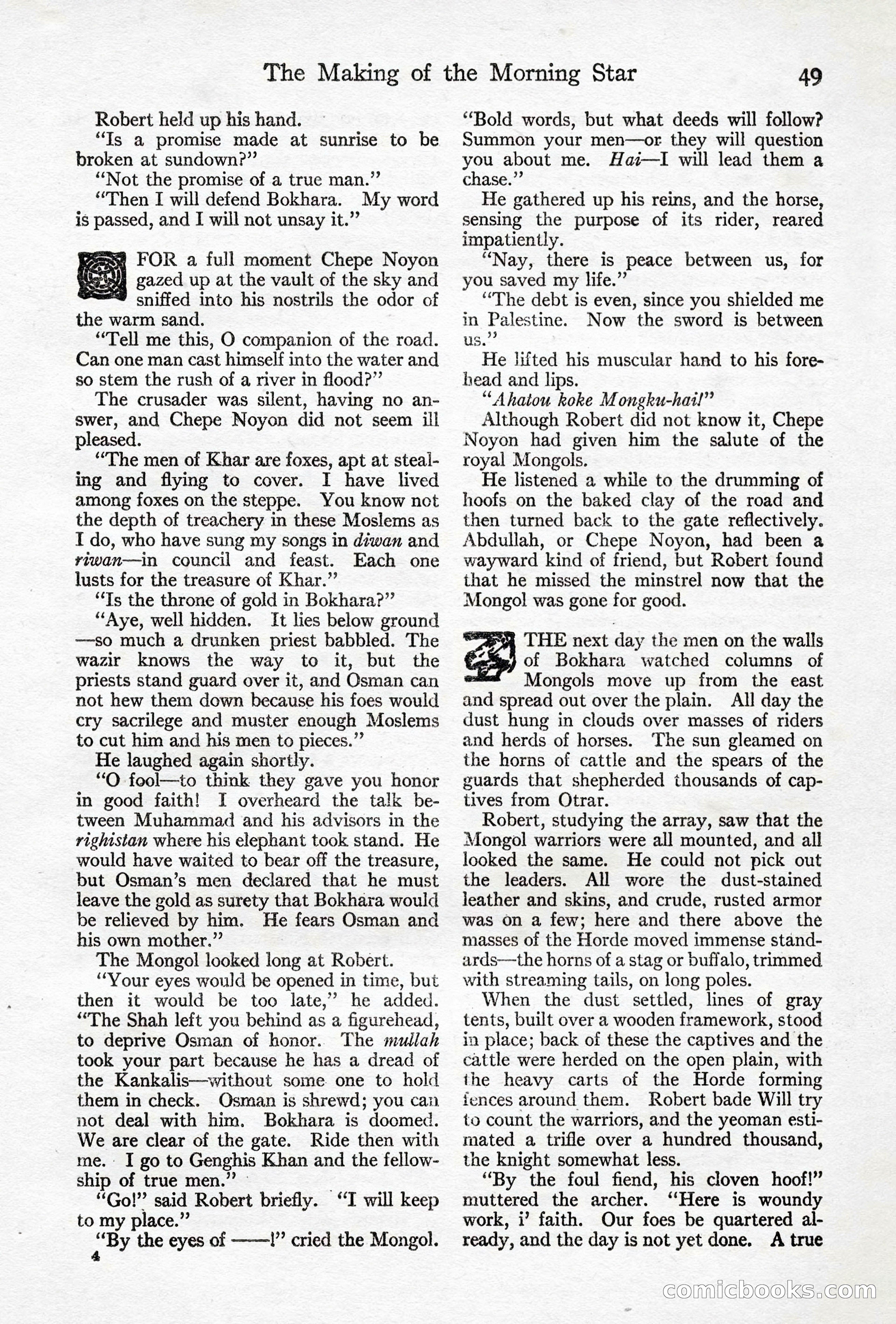 Adventure Magazine, April 10, 1924 — page 51 of 196
