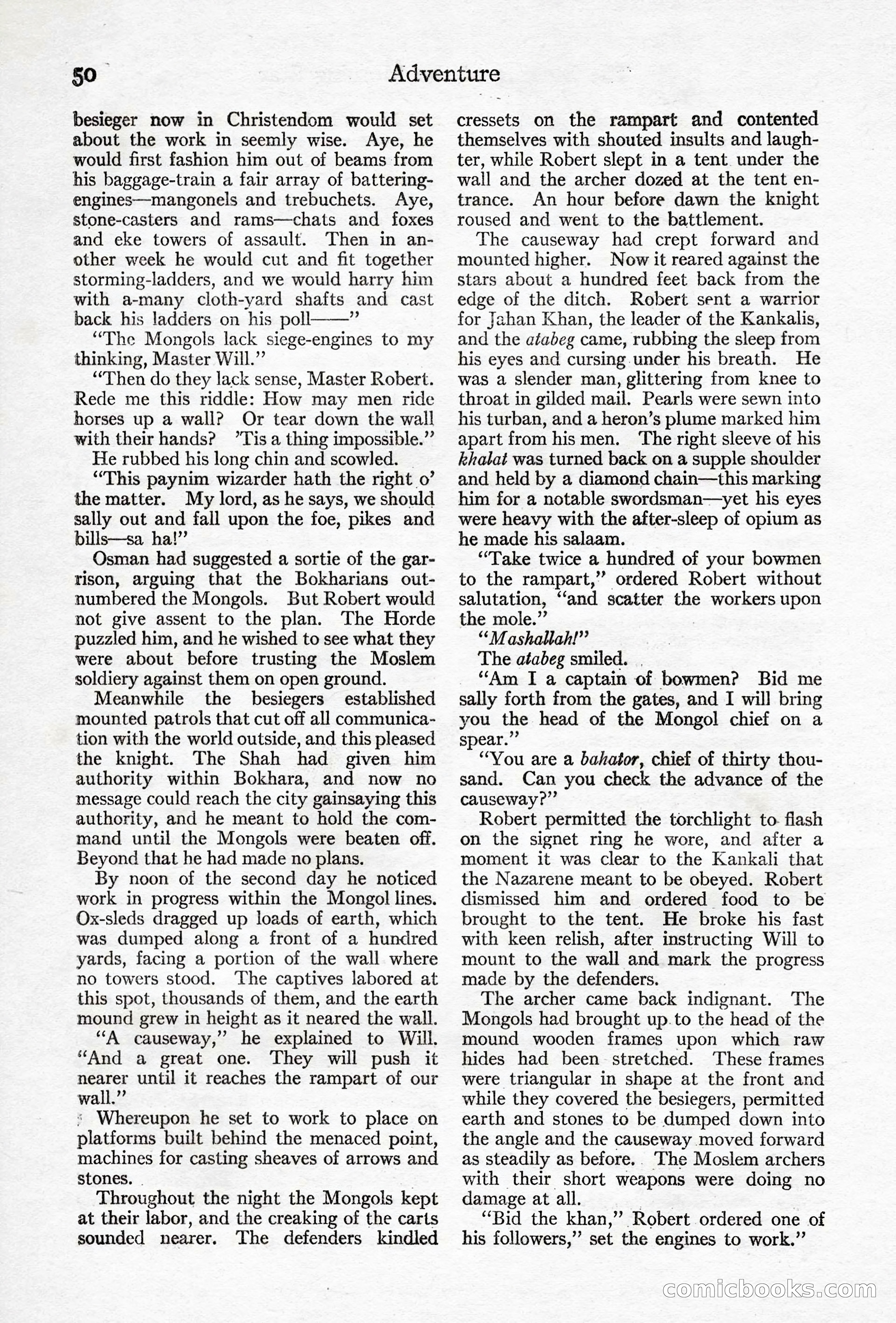 Adventure Magazine, April 10, 1924 — page 52 of 196