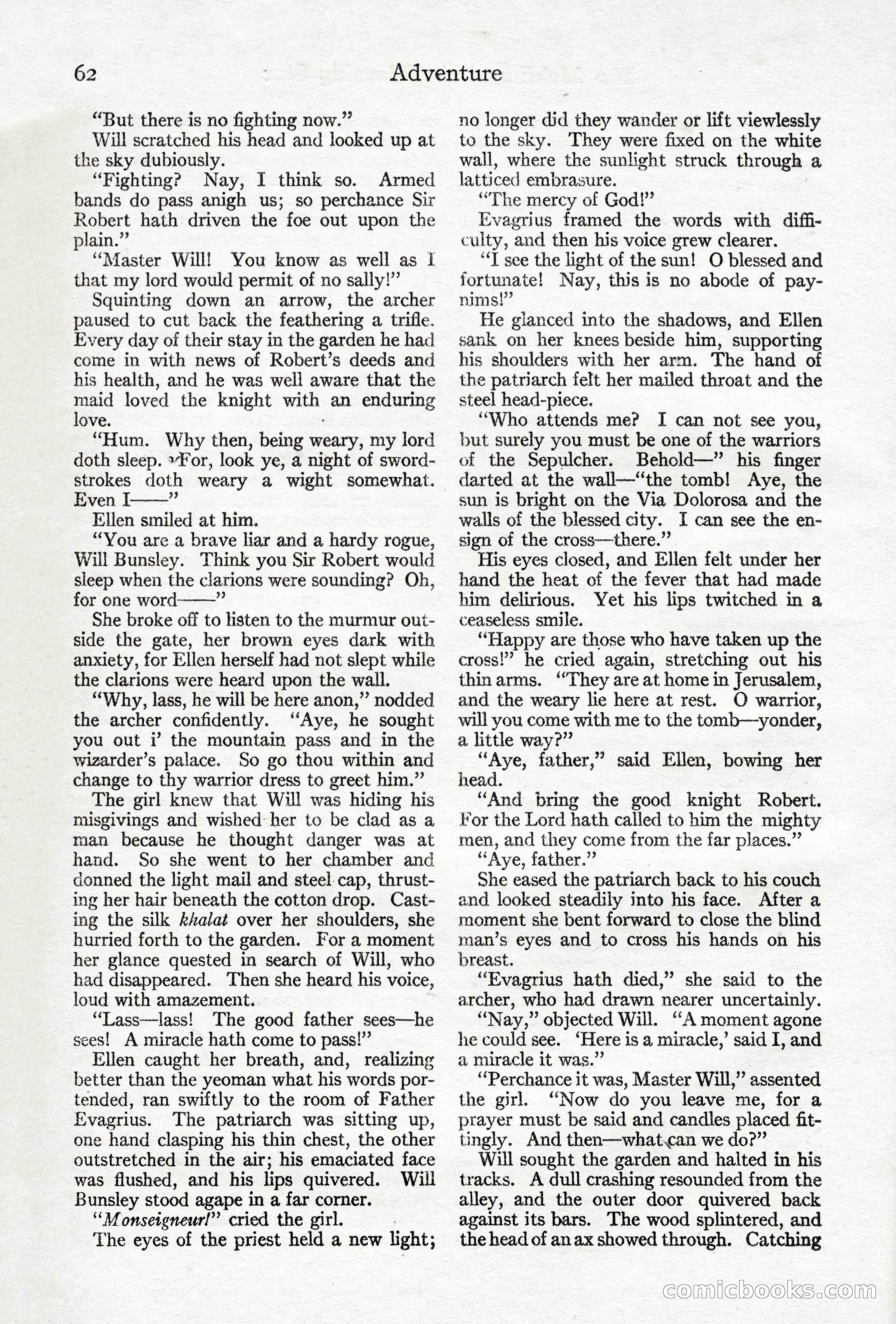 Adventure Magazine, April 10, 1924 — page 64 of 196