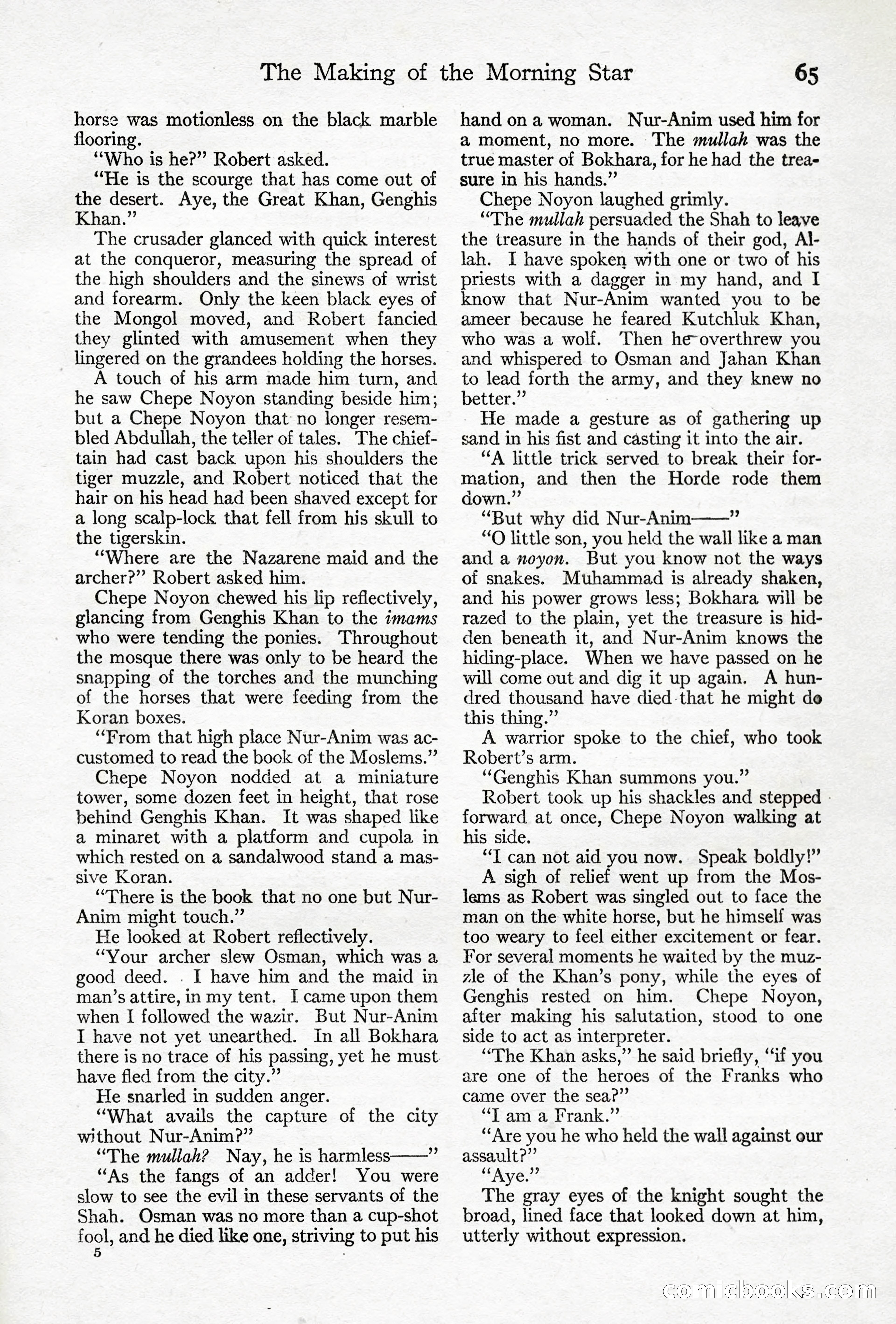 Adventure Magazine, April 10, 1924 — page 67 of 196