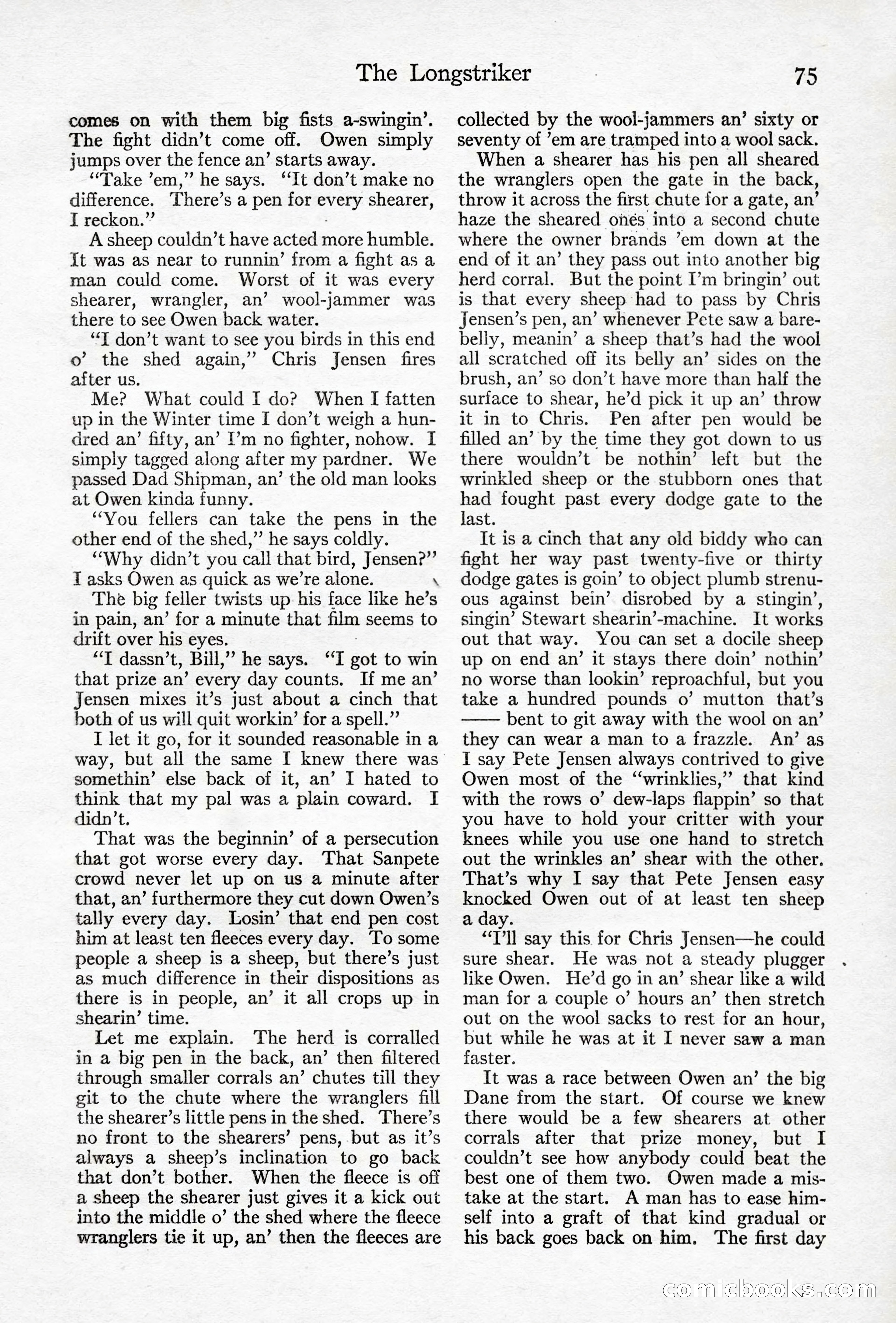 Adventure Magazine, April 10, 1924 — page 77 of 196
