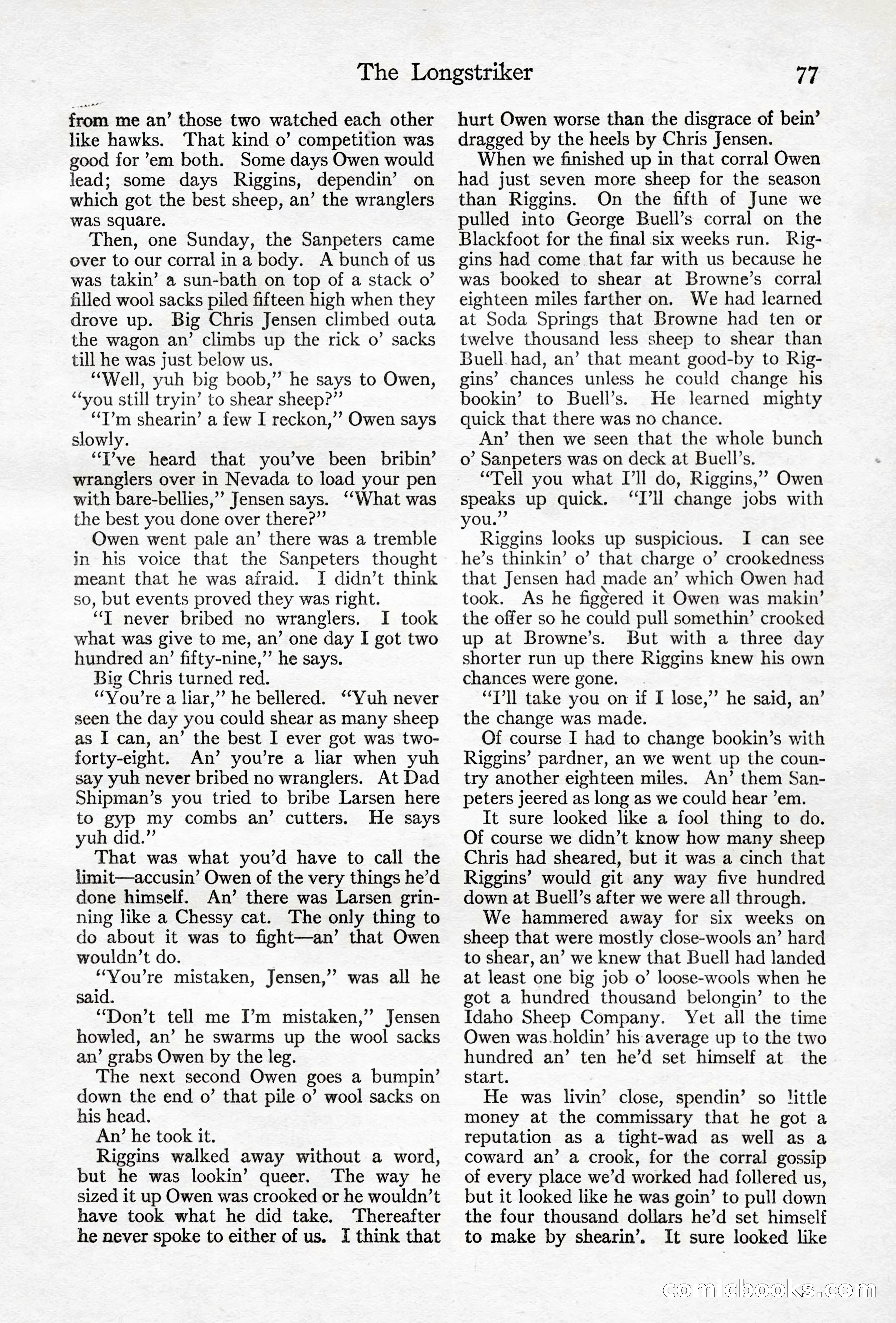 Adventure Magazine, April 10, 1924 — page 79 of 196