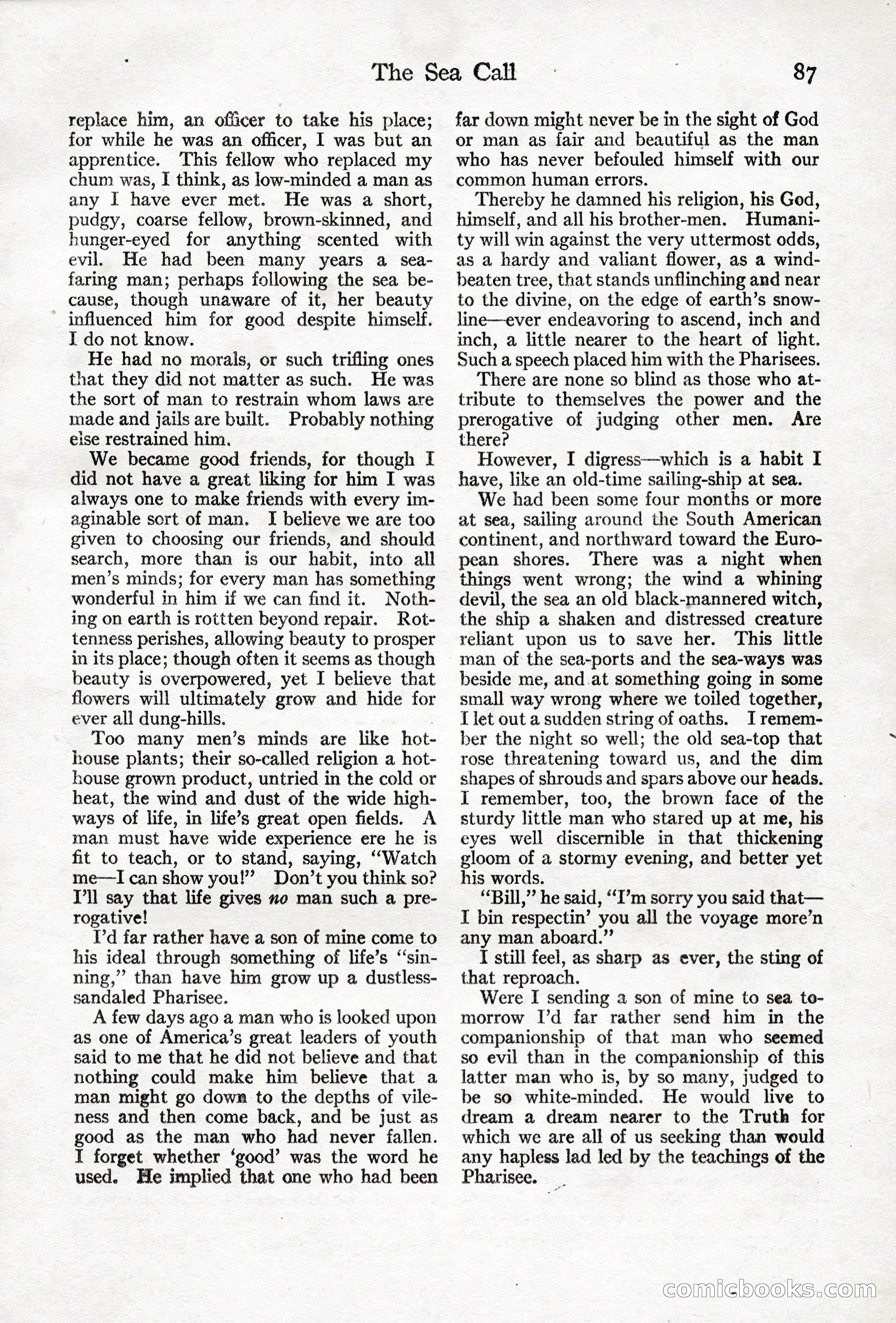 Adventure Magazine, April 10, 1924 — page 89 of 196