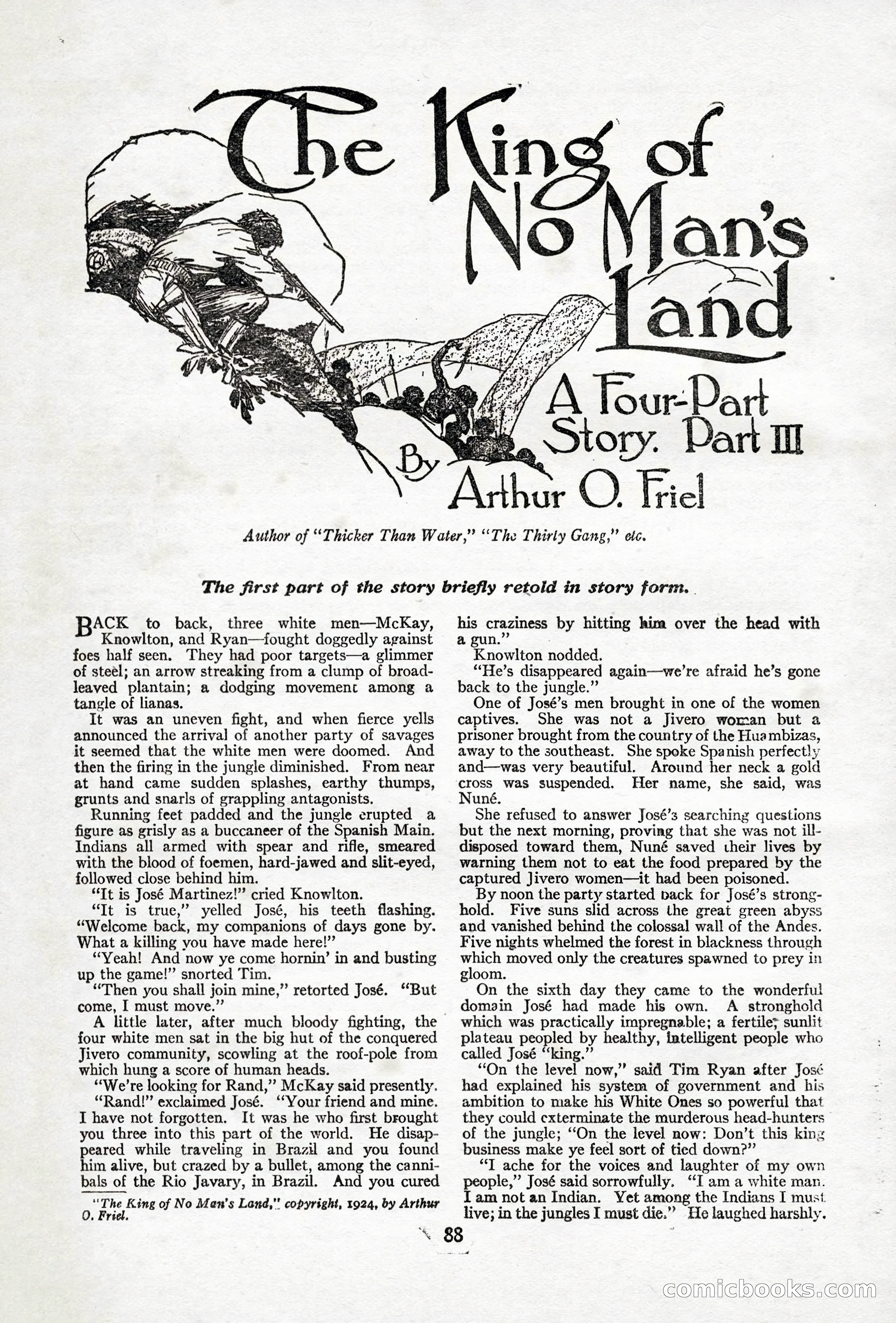 Adventure Magazine, April 10, 1924 — page 90 of 196