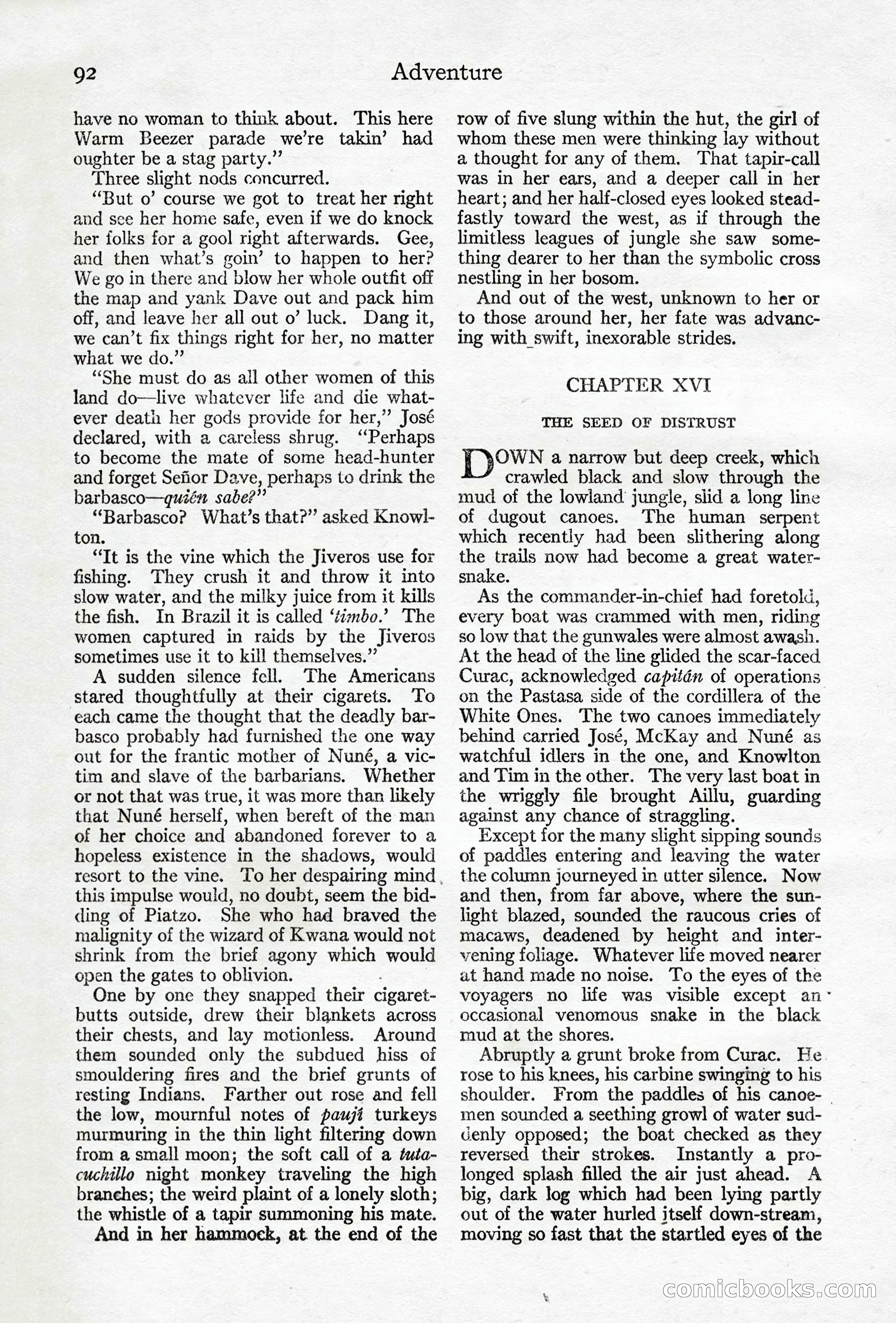 Adventure Magazine, April 10, 1924 — page 94 of 196