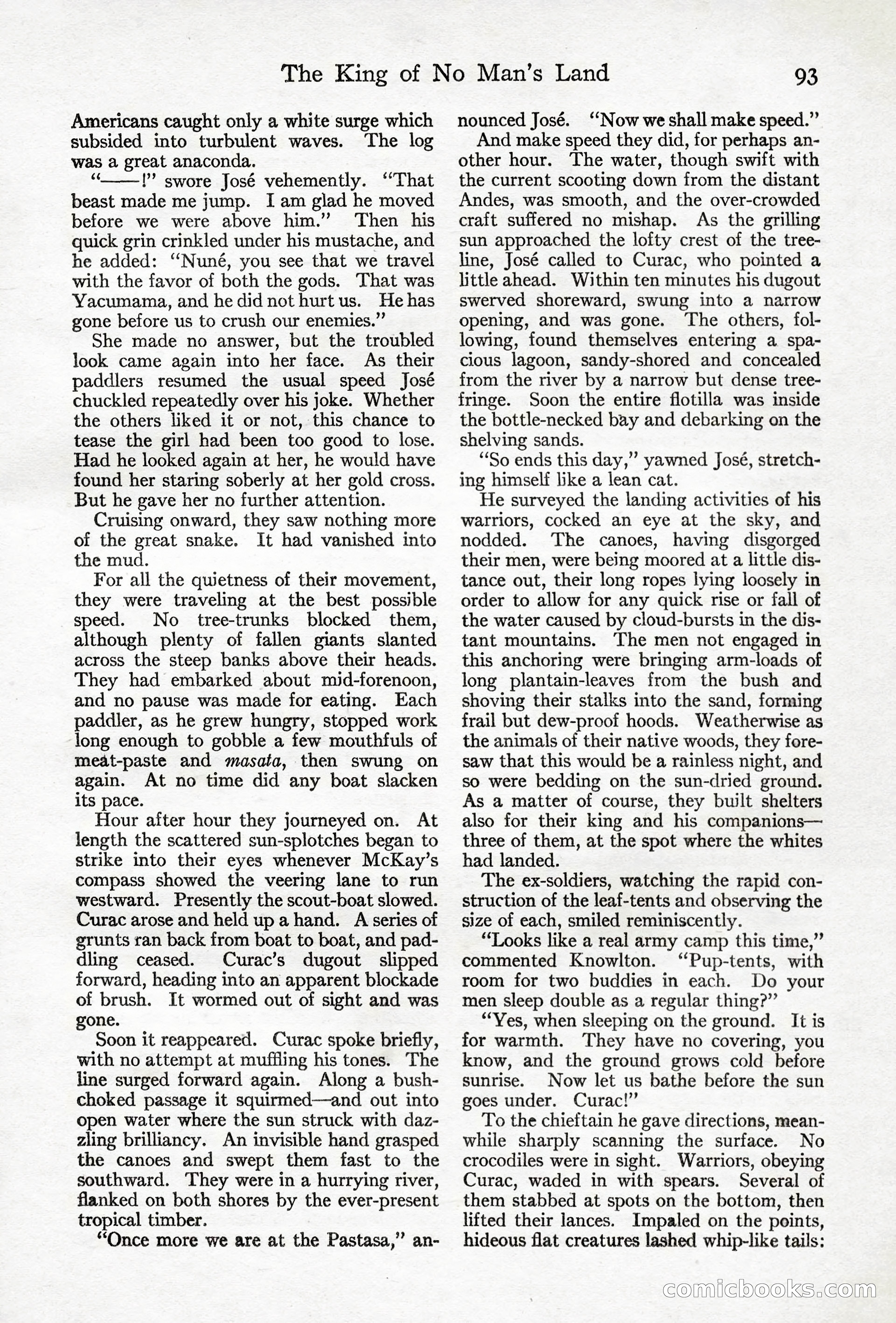 Adventure Magazine, April 10, 1924 — page 95 of 196