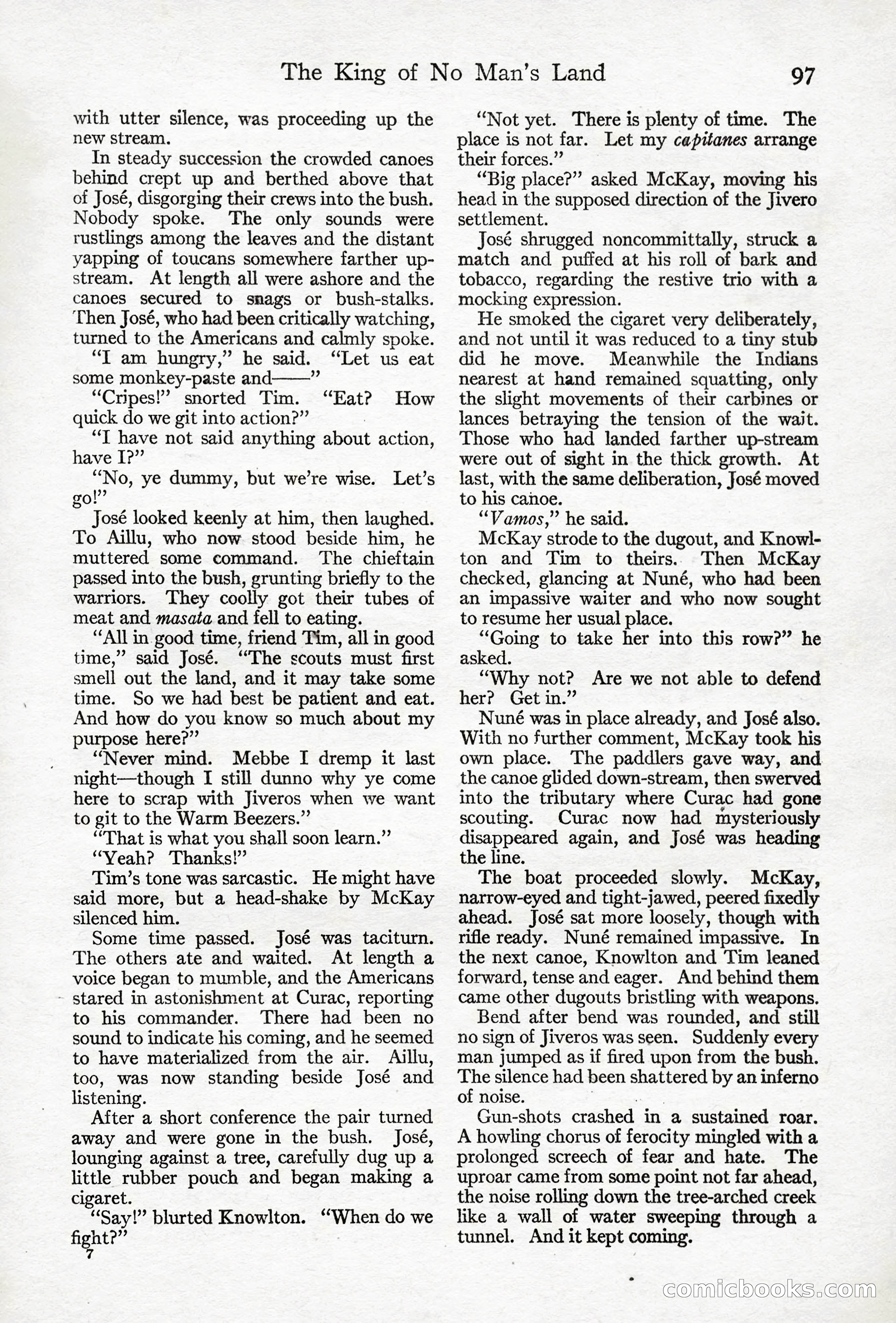 Adventure Magazine, April 10, 1924 — page 99 of 196