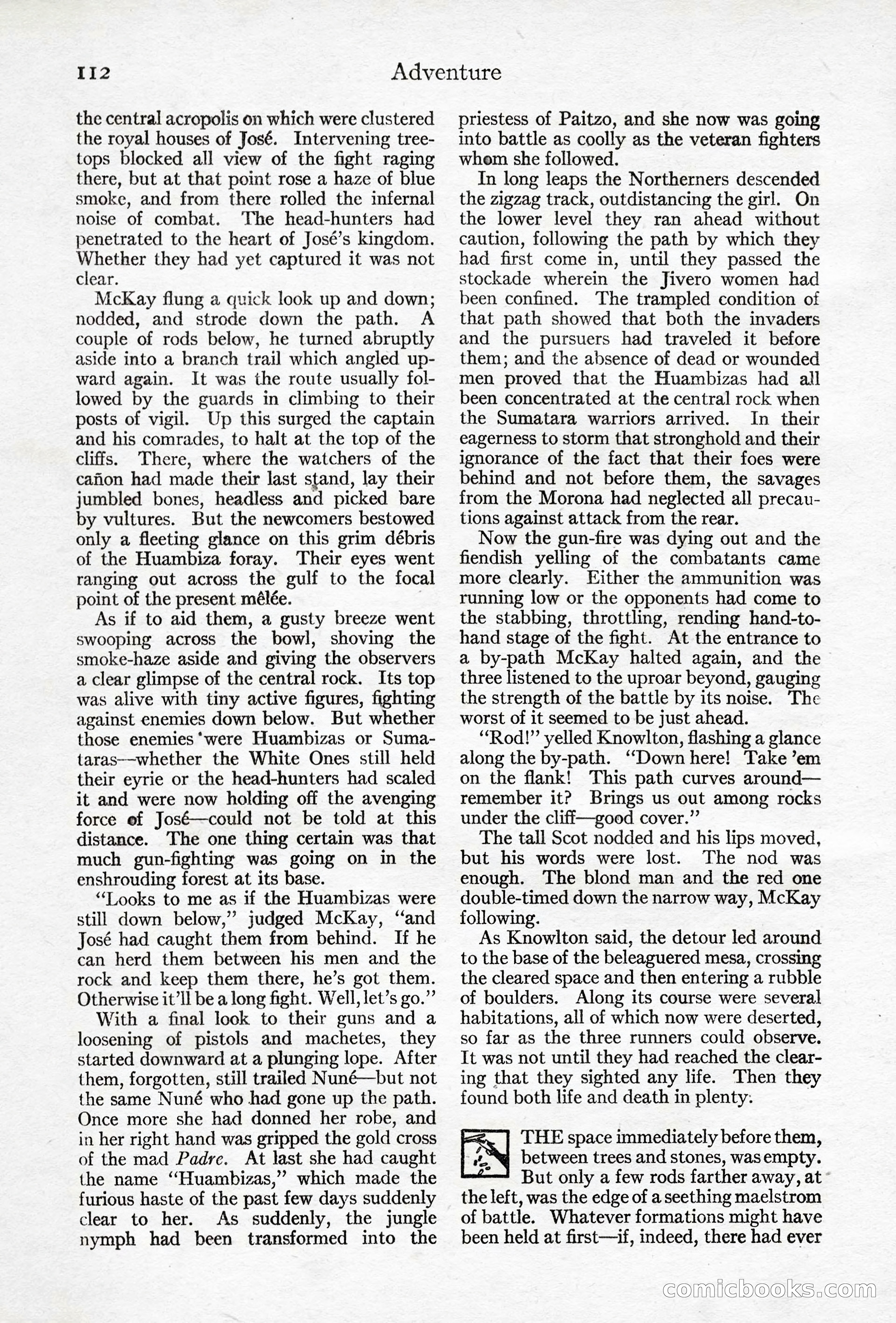 Adventure Magazine, April 10, 1924 — page 114 of 196