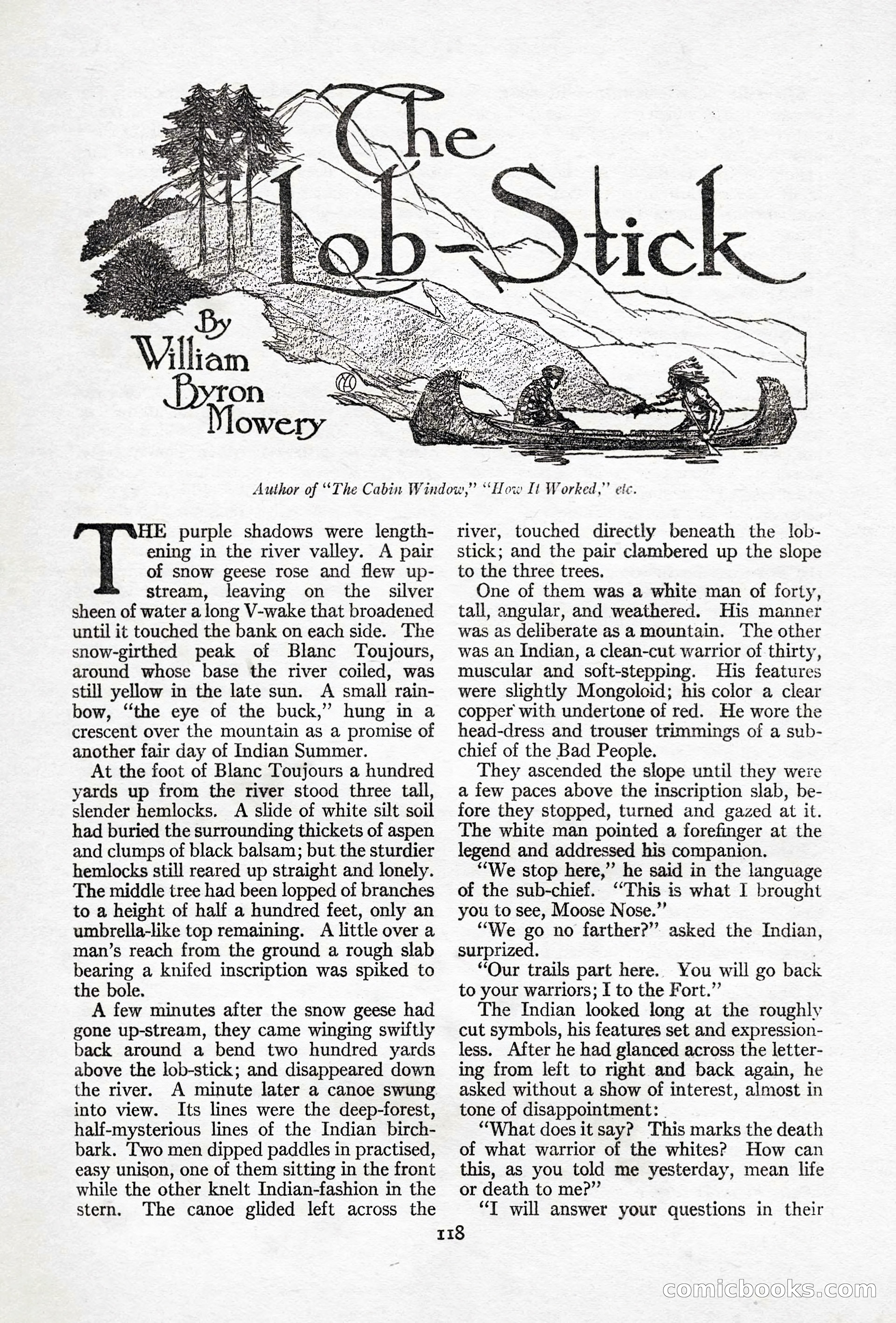 Adventure Magazine, April 10, 1924 — page 120 of 196