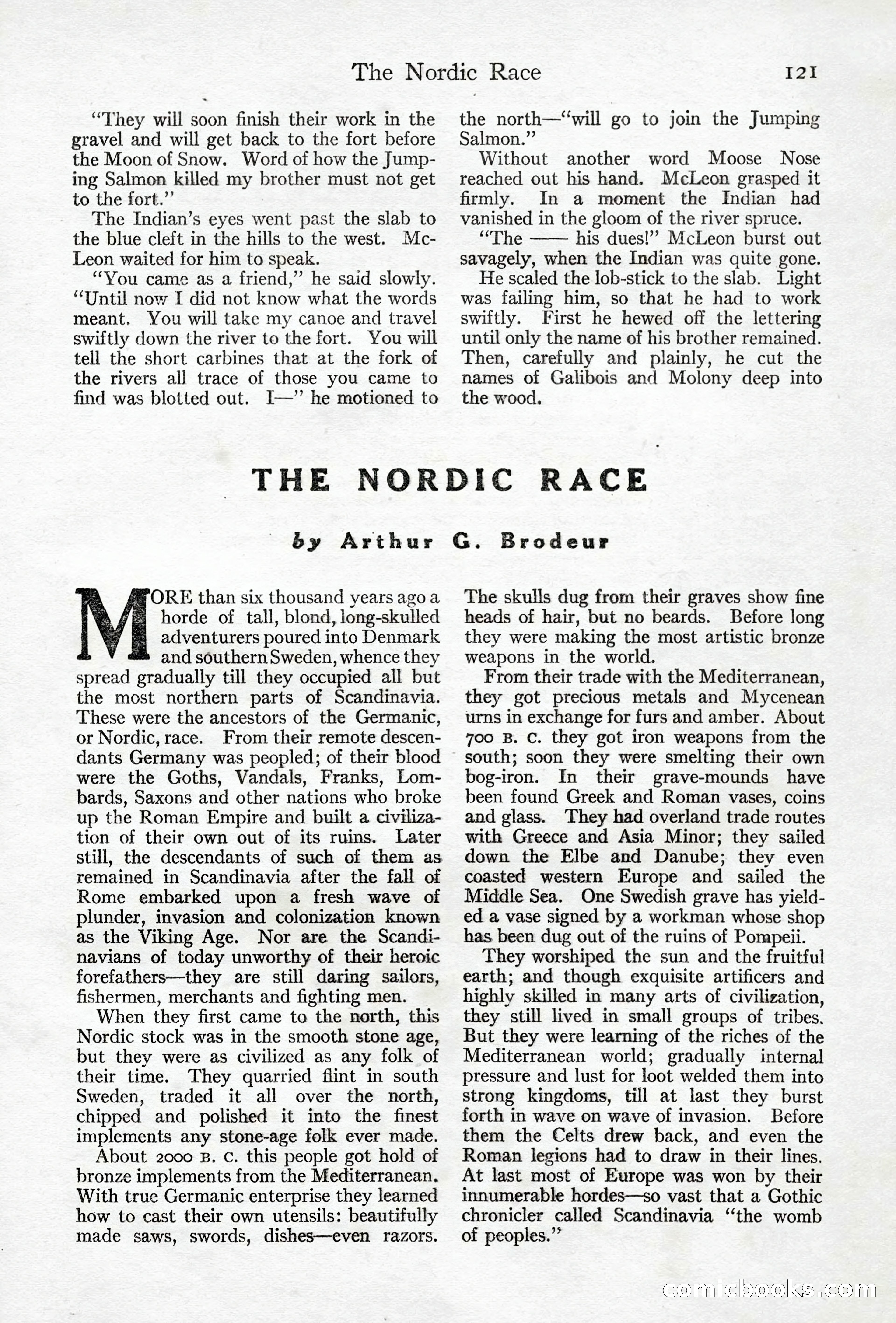 Adventure Magazine, April 10, 1924 — page 123 of 196