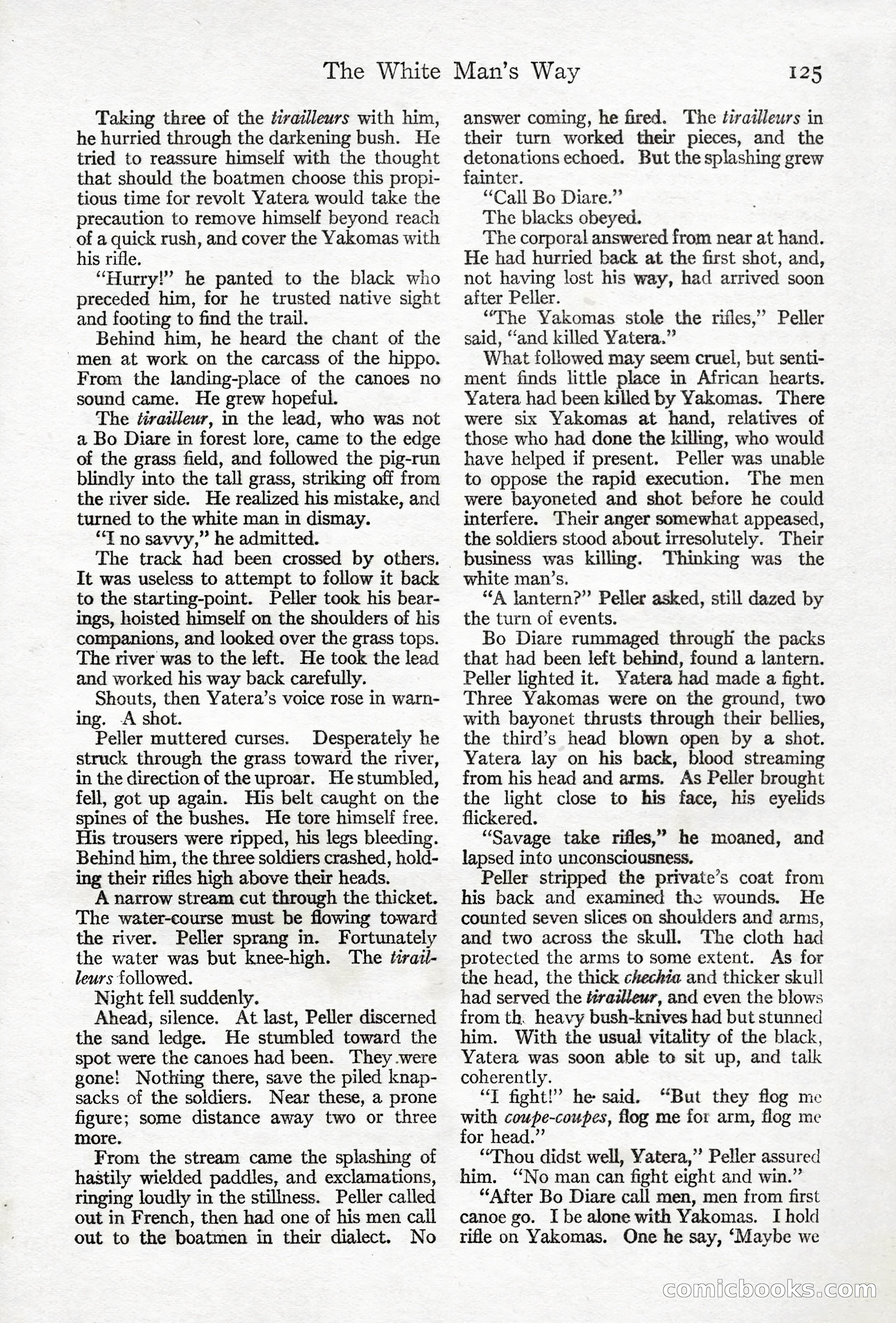 Adventure Magazine, April 10, 1924 — page 127 of 196