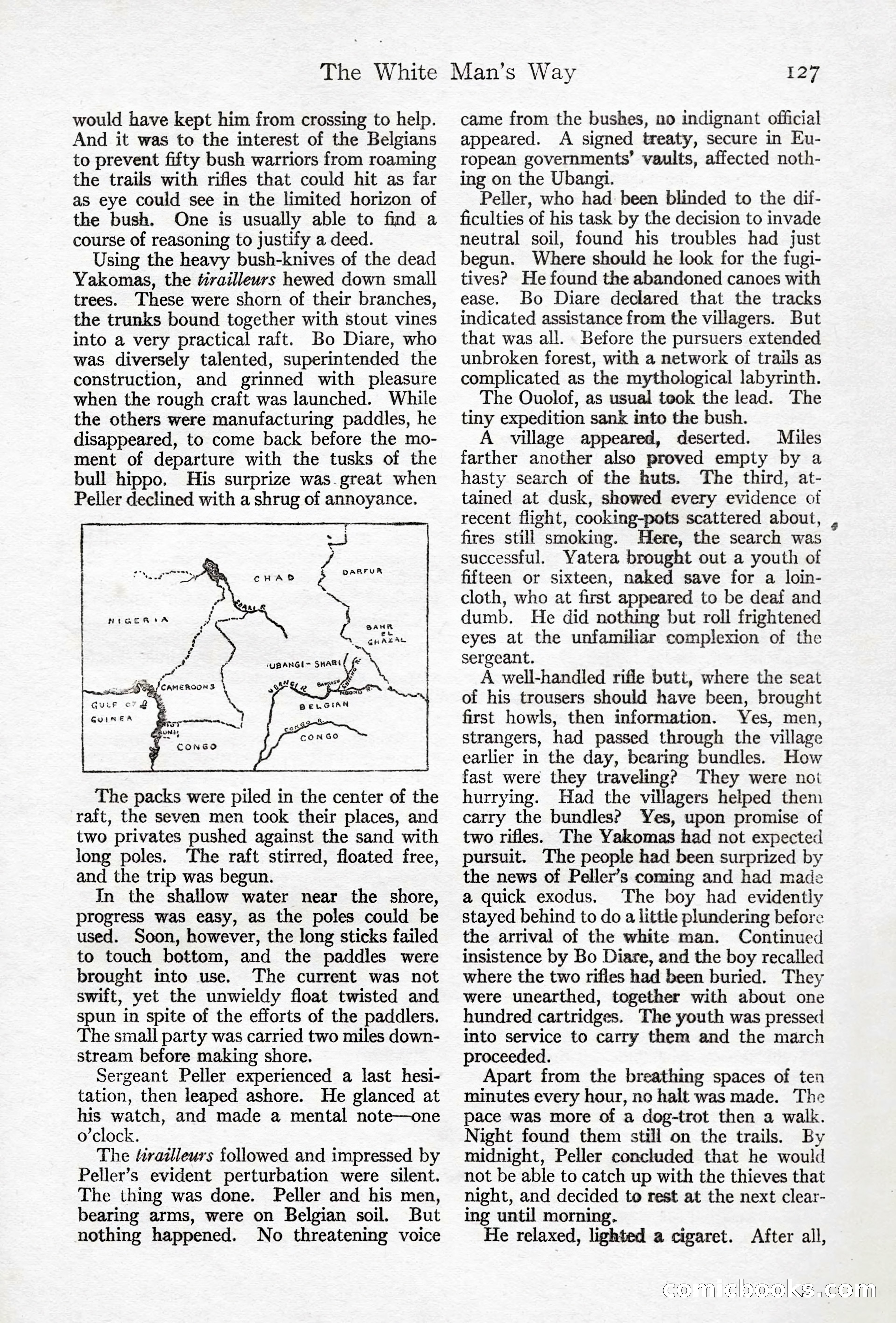 Adventure Magazine, April 10, 1924 — page 129 of 196