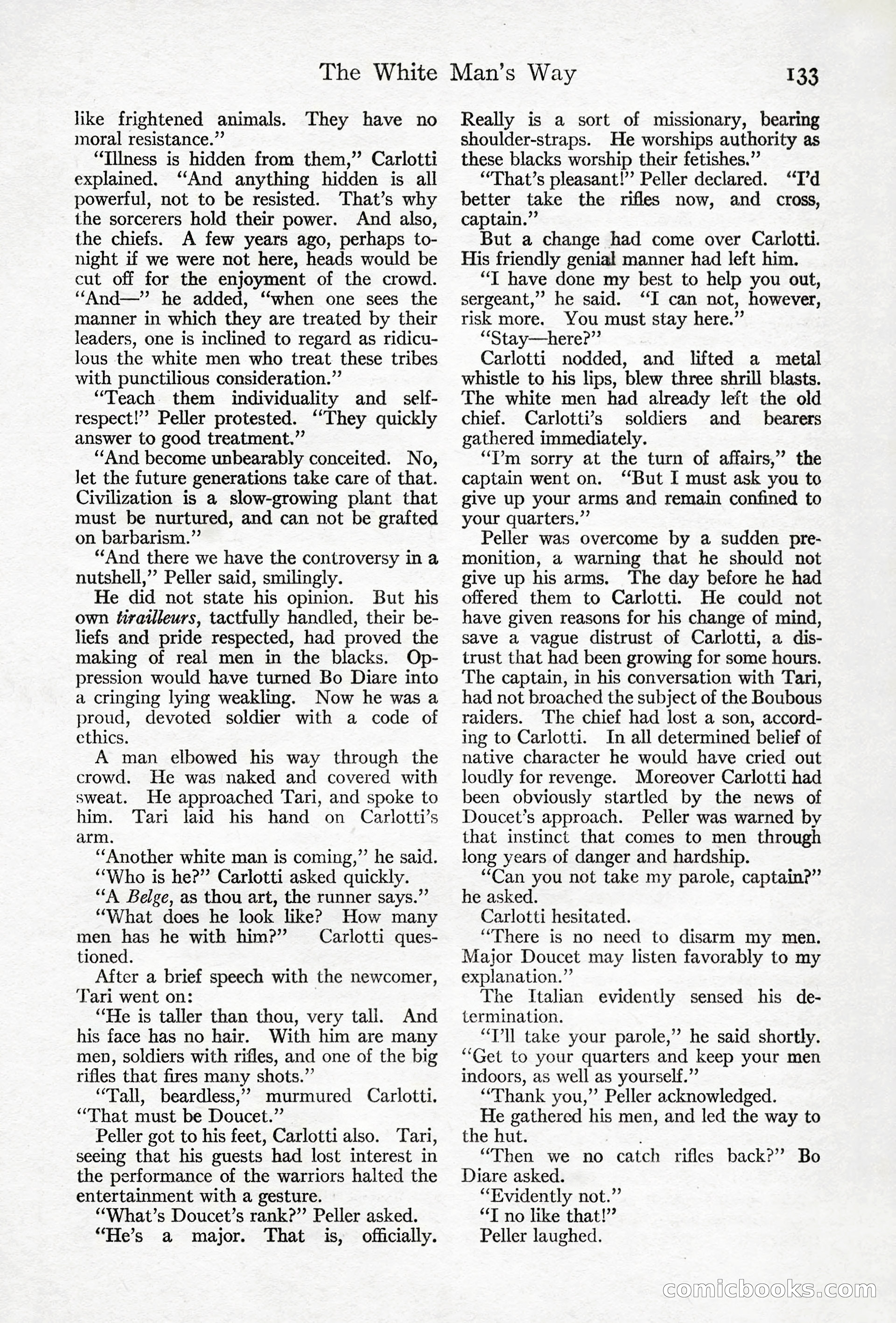 Adventure Magazine, April 10, 1924 — page 135 of 196