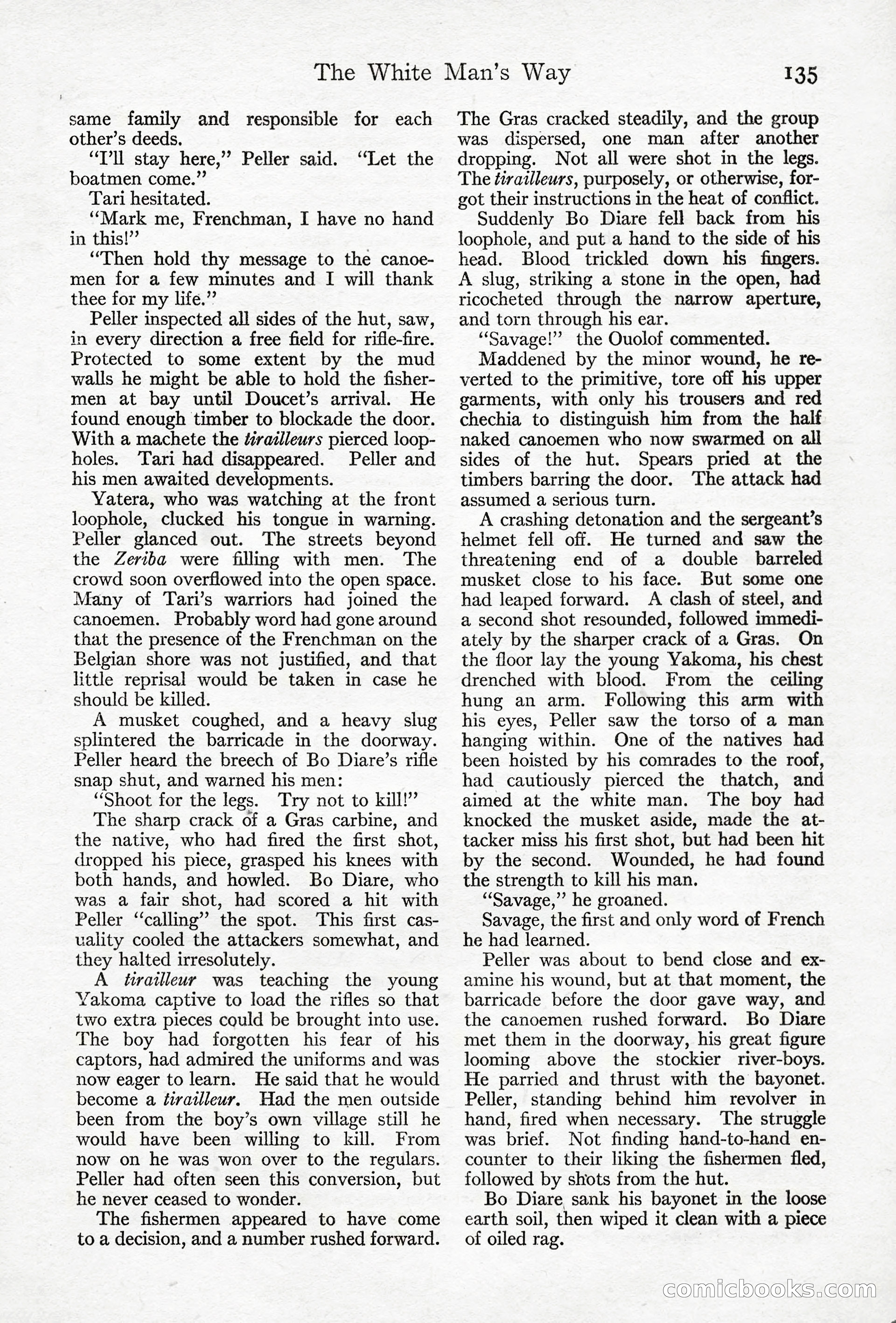 Adventure Magazine, April 10, 1924 — page 137 of 196