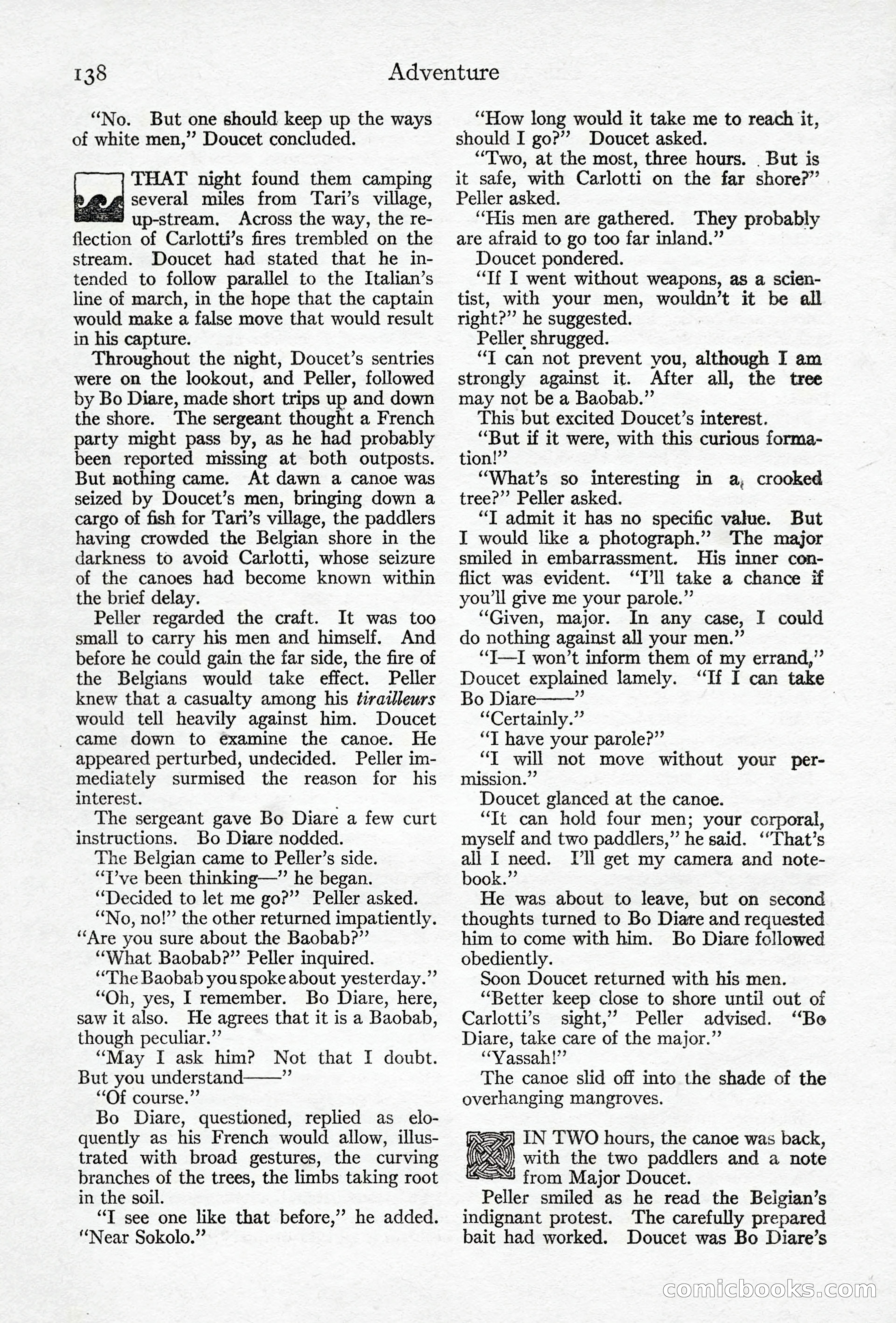 Adventure Magazine, April 10, 1924 — page 140 of 196