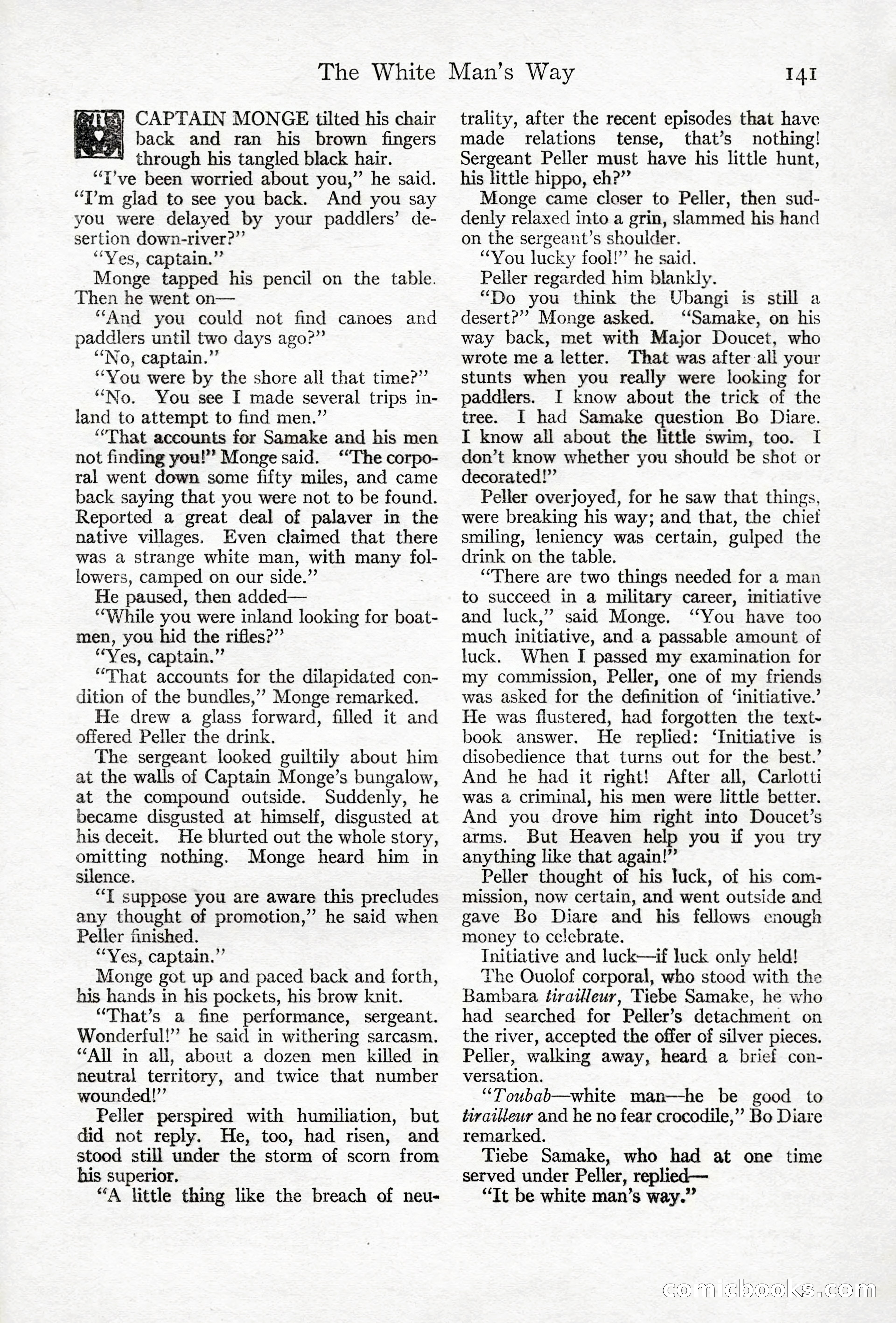 Adventure Magazine, April 10, 1924 — page 143 of 196