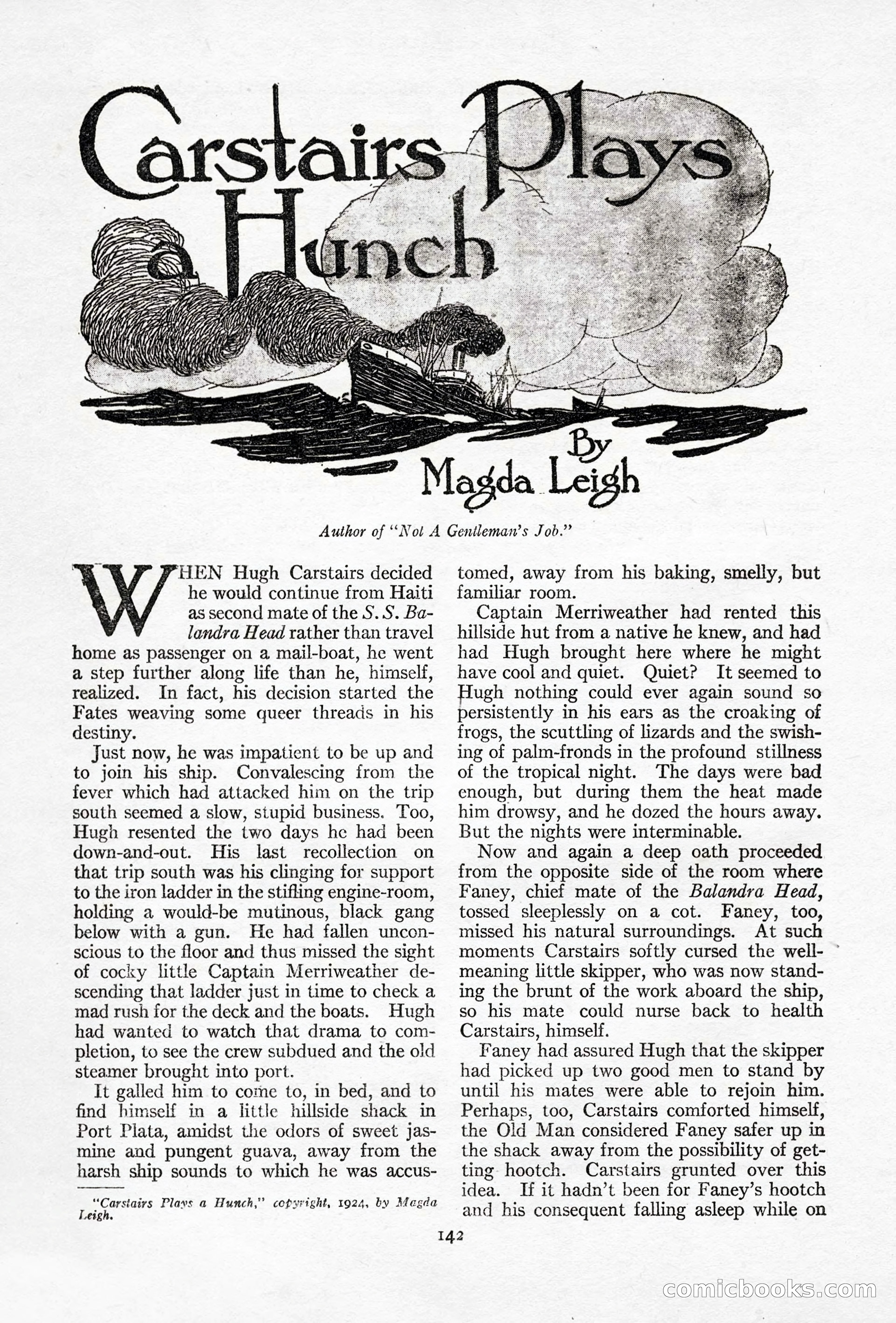 Adventure Magazine, April 10, 1924 — page 144 of 196