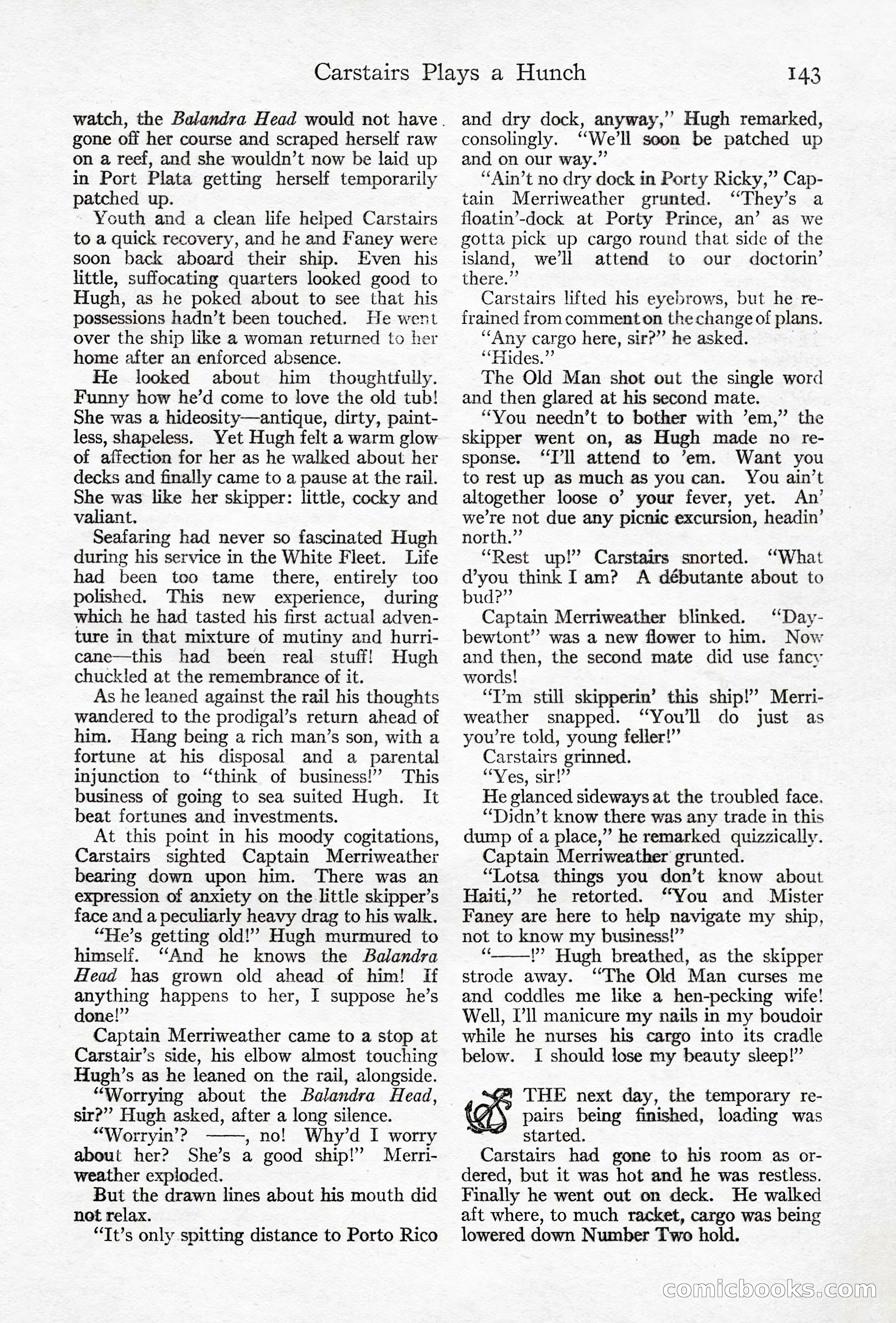 Adventure Magazine, April 10, 1924 — page 145 of 196