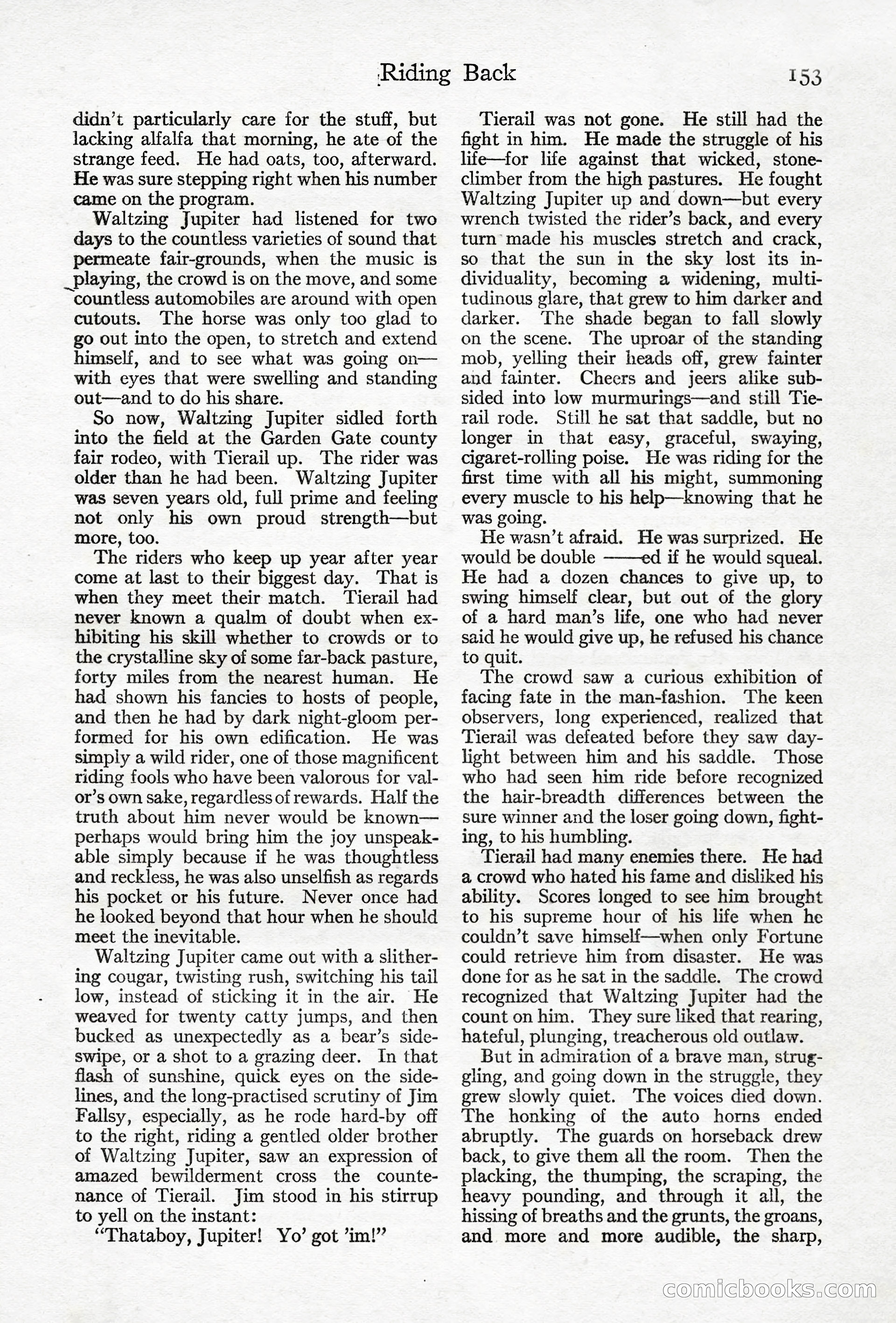 Adventure Magazine, April 10, 1924 — page 155 of 196